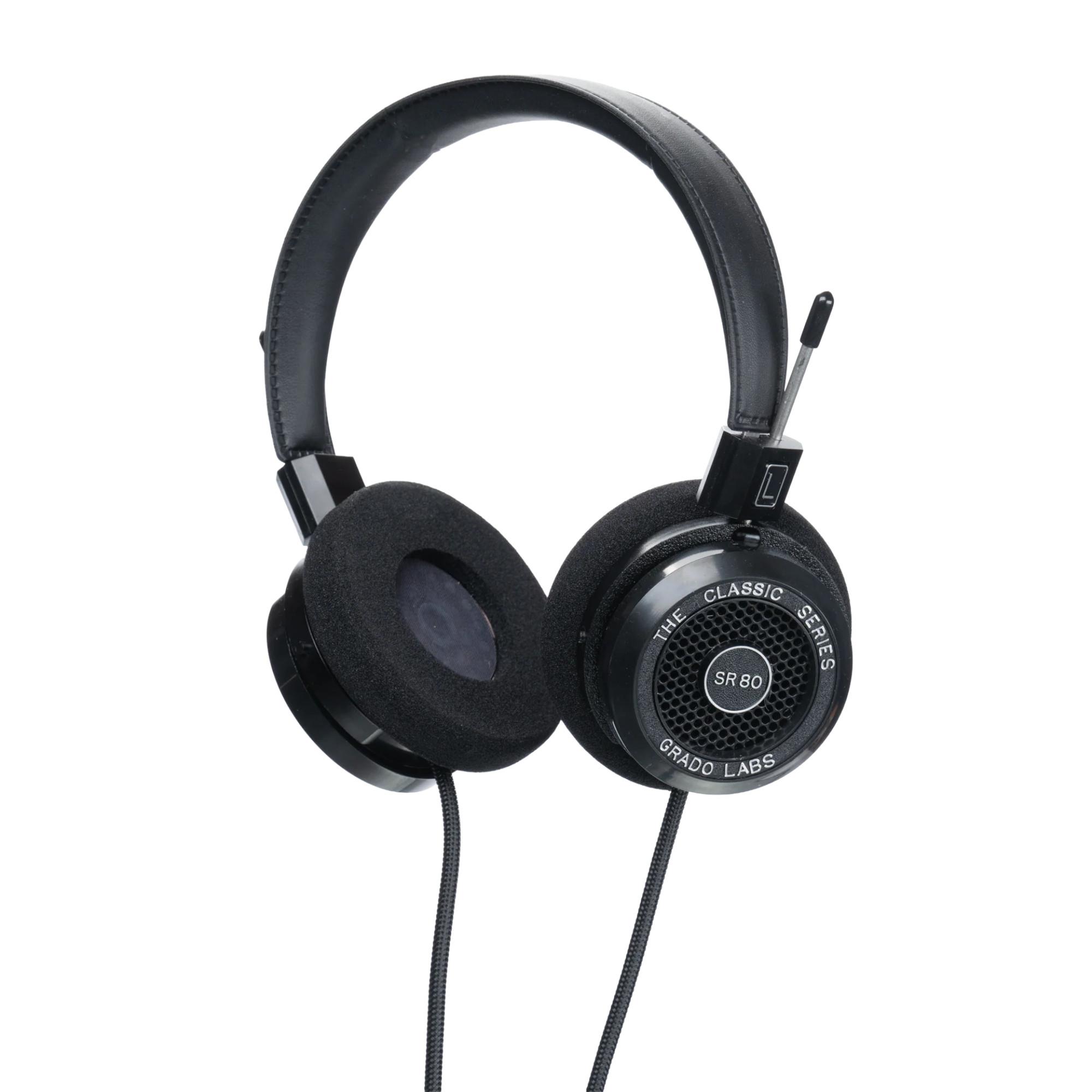 Grado SR80 Classic On-Ear Headphones (Open Back)