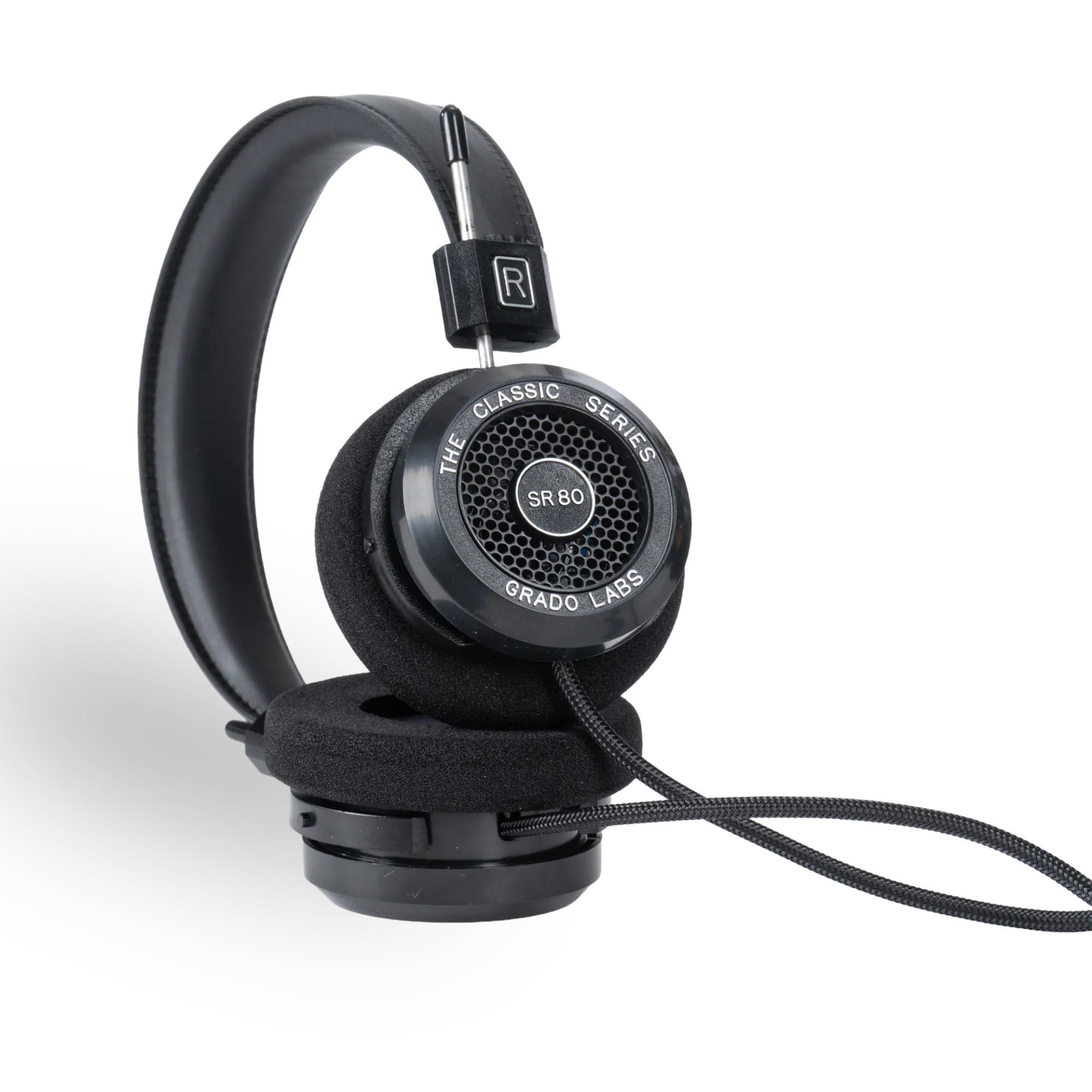 Grado SR80 Classic On-Ear Headphones (Open Back)