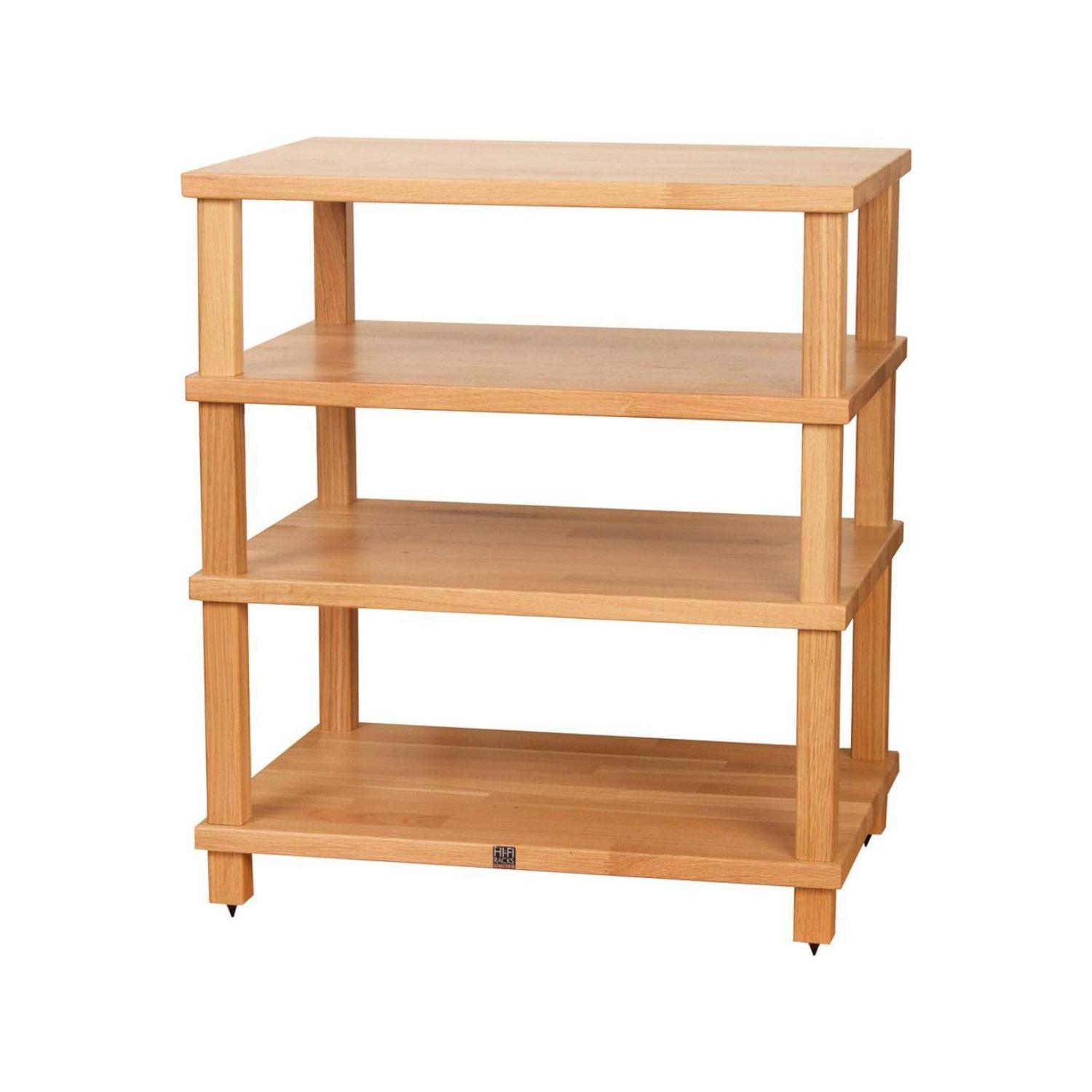 Hi Fi Racks Podium Slimline 4 Tier (Cherry) Hi-Fi Rack