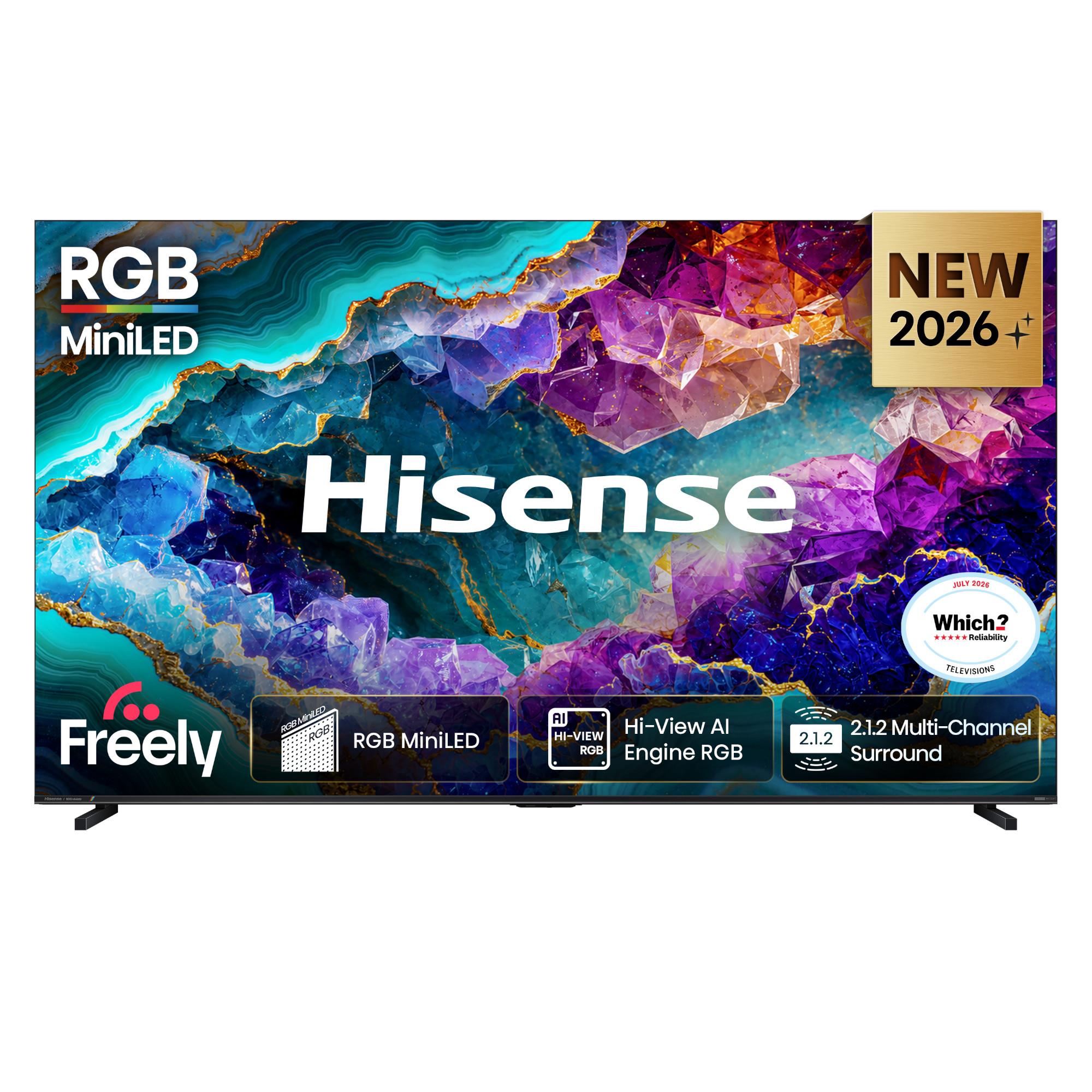 Hisense 100UR8STUK 100" 4K RGB MiniLED TV