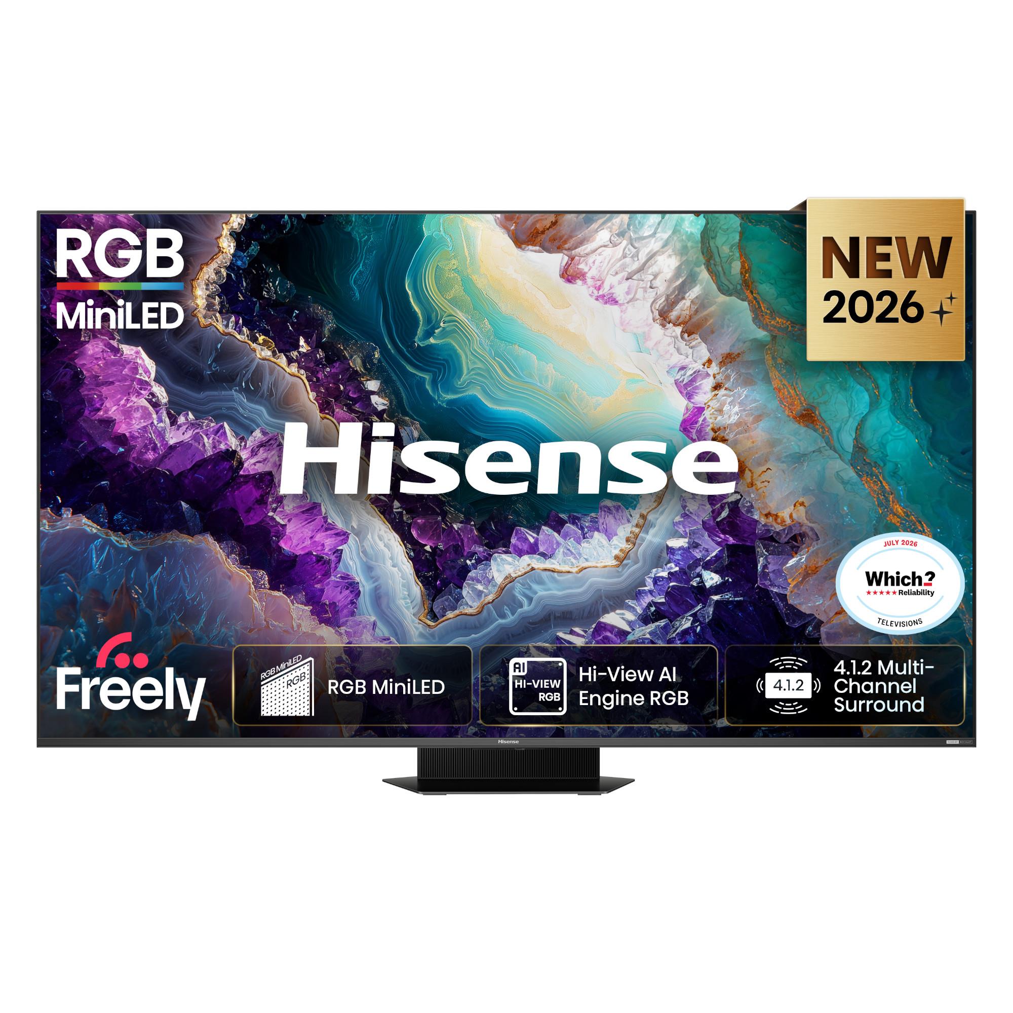 Hisense 75UR9STUK 75" 4K RGB MiniLED TV