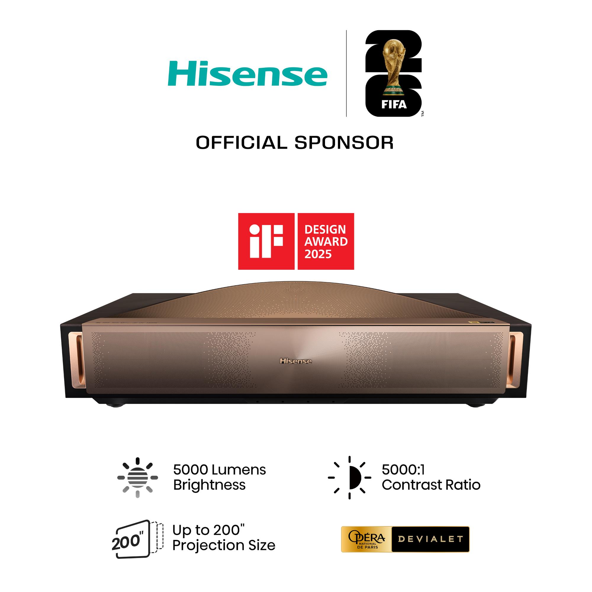 Hisense L9QTUK 4K Ultra Short Throw Laser Projector