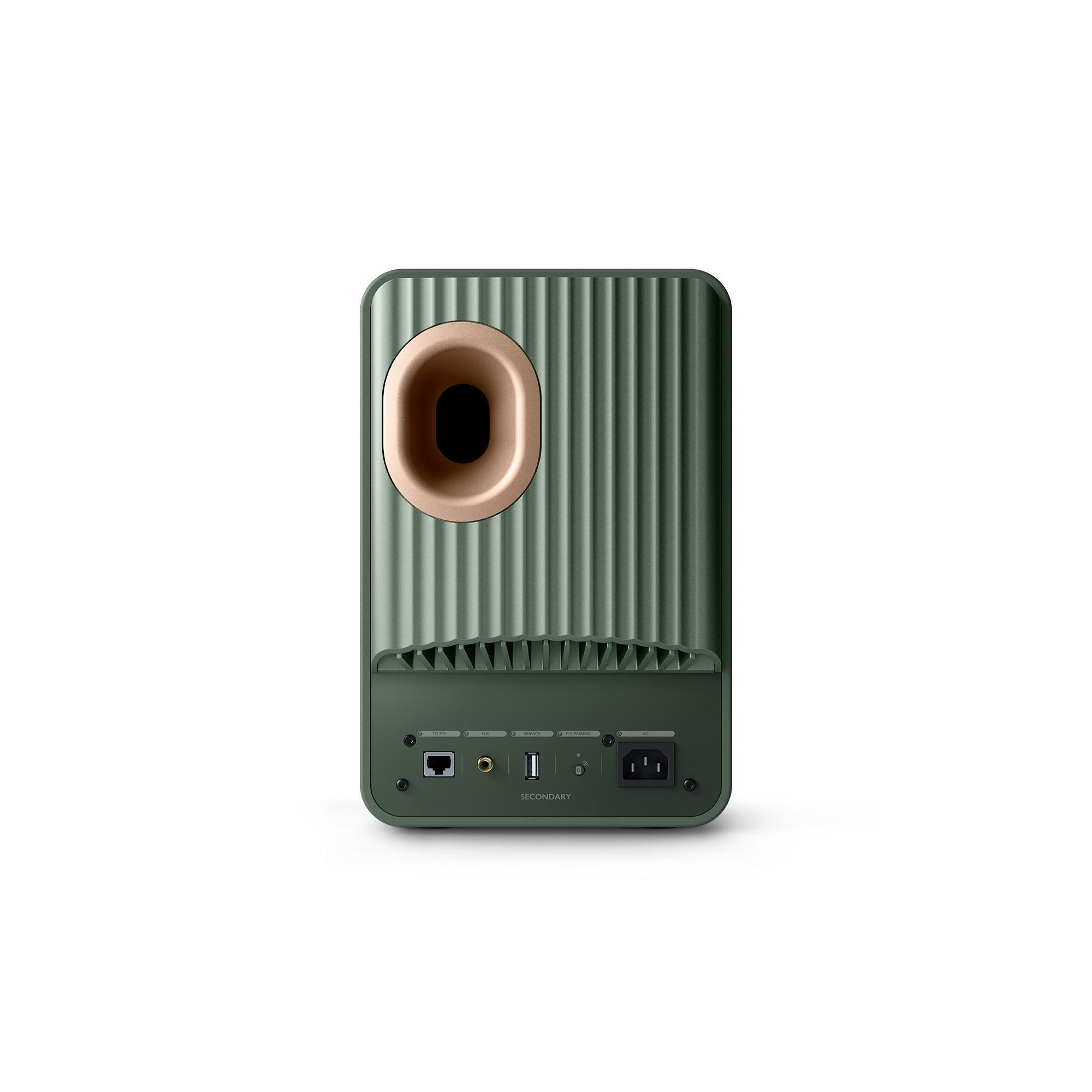 KEF LS50 Wireless II<br>Speakers (Moss Green)