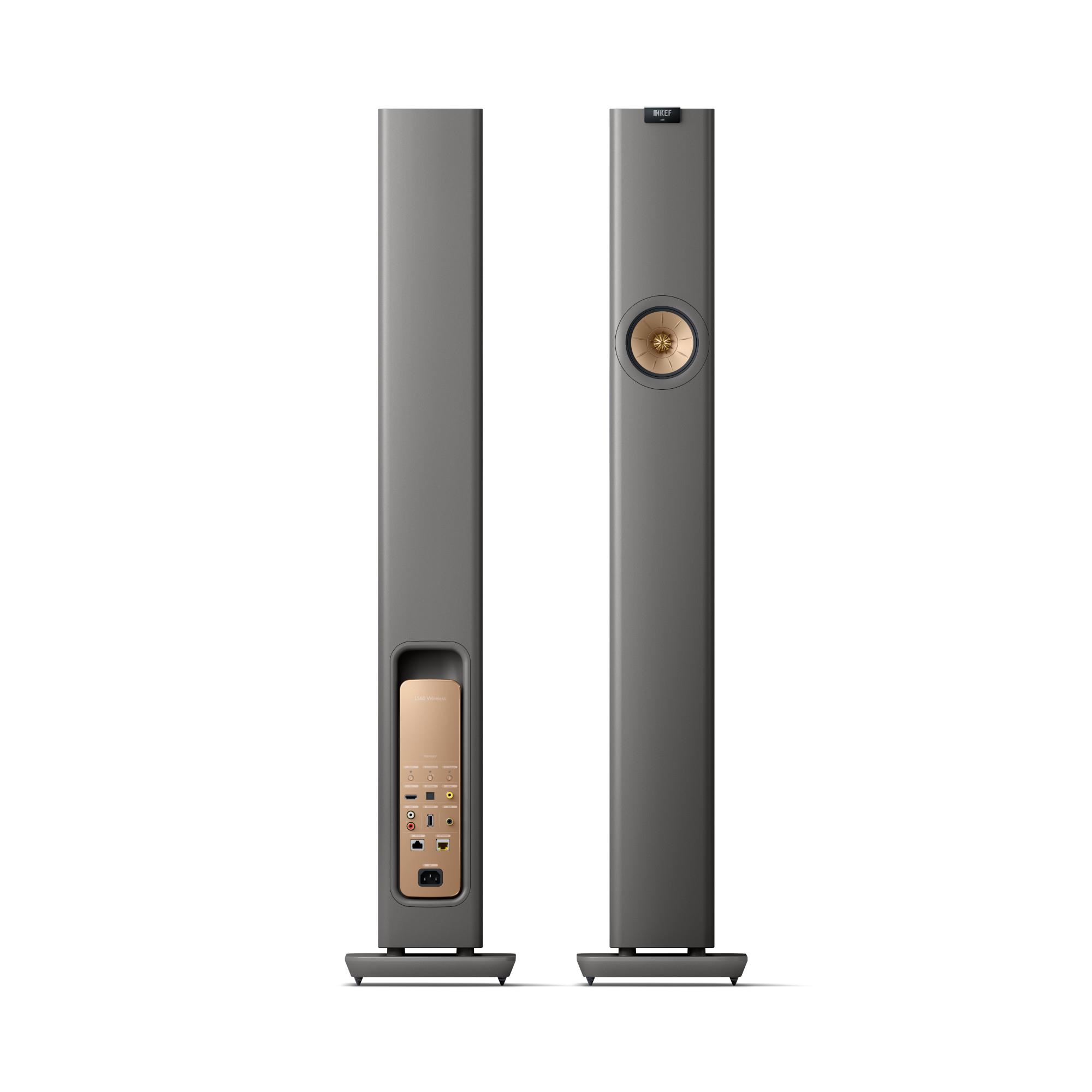 KEF LS60 Wireless (Grey) Speakers