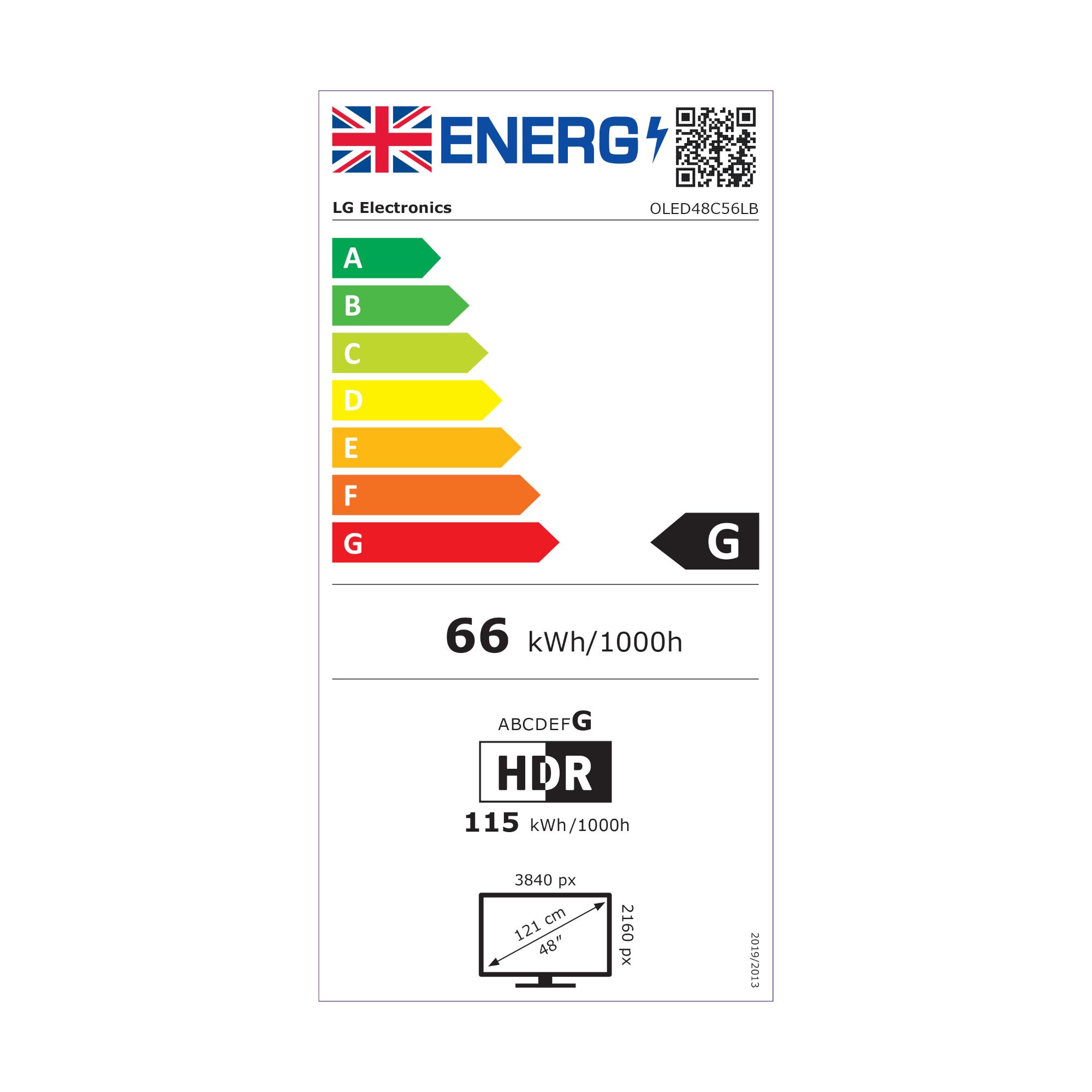 LG C5 Series OLED48C56LB<br>48" 4K OLED evo AI Smart TV