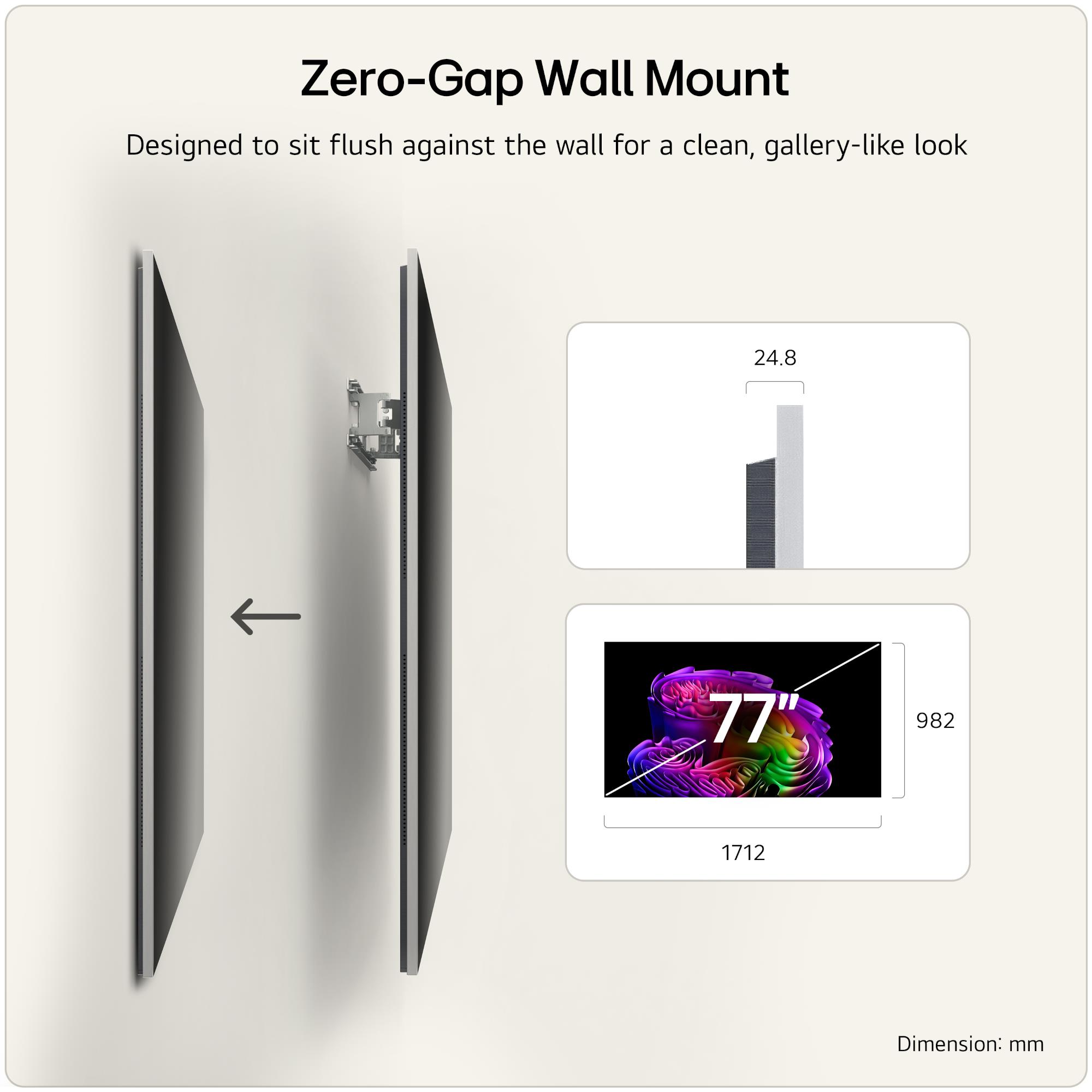 LG G6 Series OLED77G64LW 77" 4K OLED evo AI Smart TV