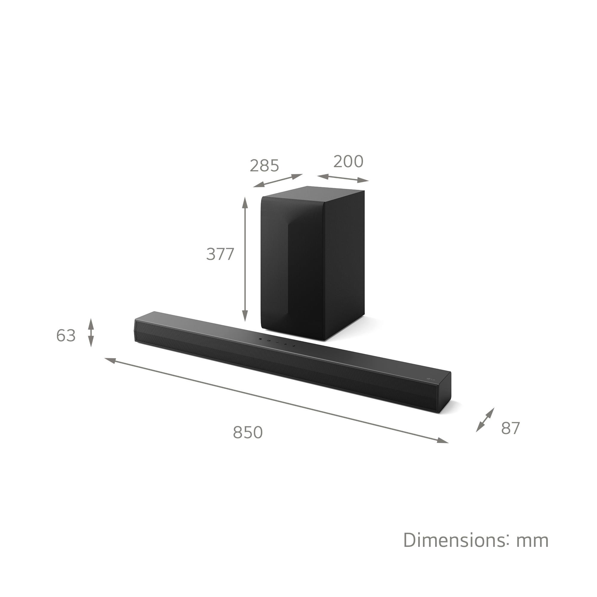 LG US60T<br>Soundbar/Sub