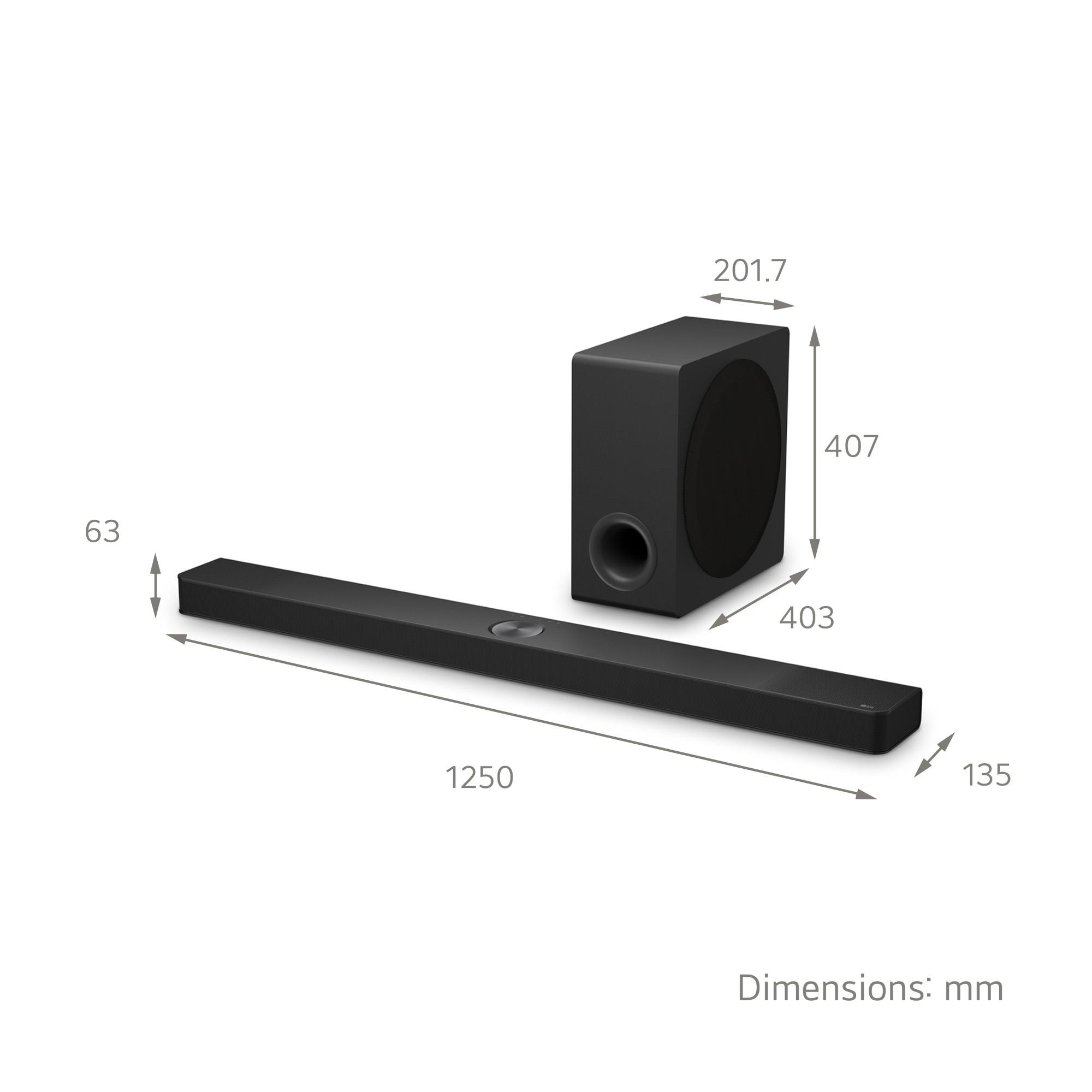 LG US90TY<br>Dolby Atmos Soundbar/Sub