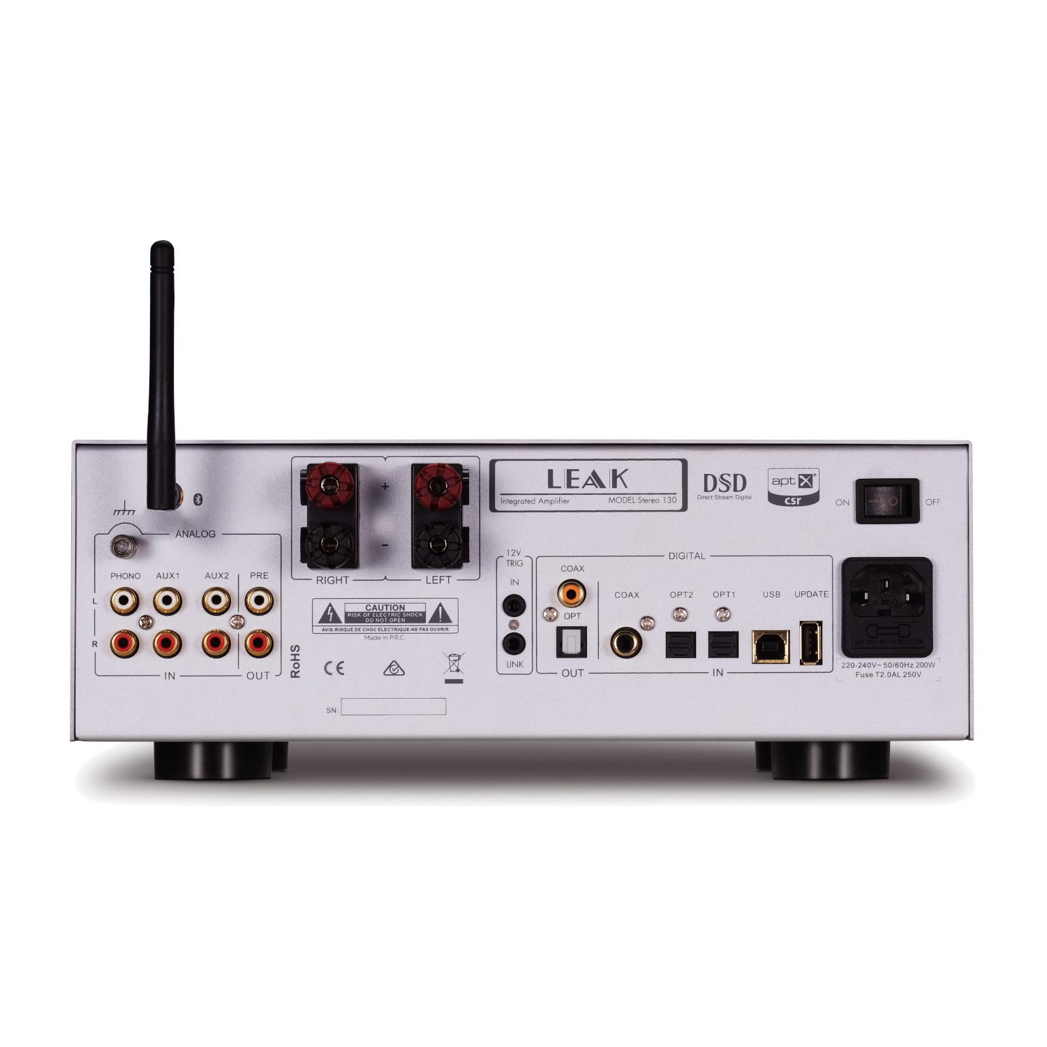 LEAK STEREO 130 (Silver)<br>Integrated Amplifier 