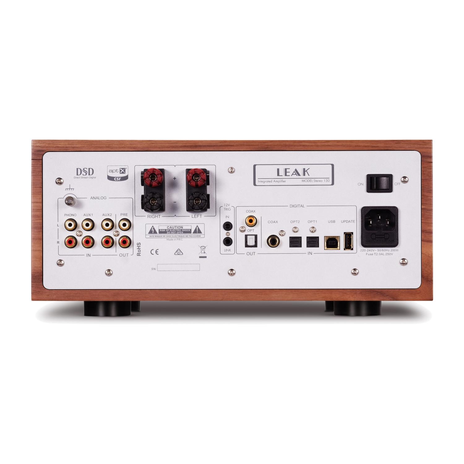 LEAK STEREO 130 (Walnut)<br>Integrated Amplifier 