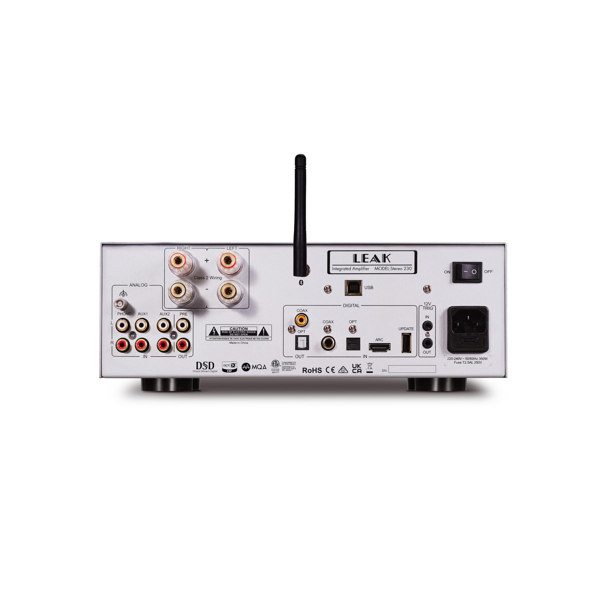 LEAK STEREO 230 (Silver)<br>Integrated Amplifier 