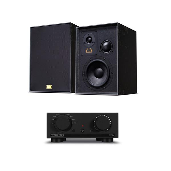 Mission 778X Amplifier<br>Wharfedale Super Denton Speakers