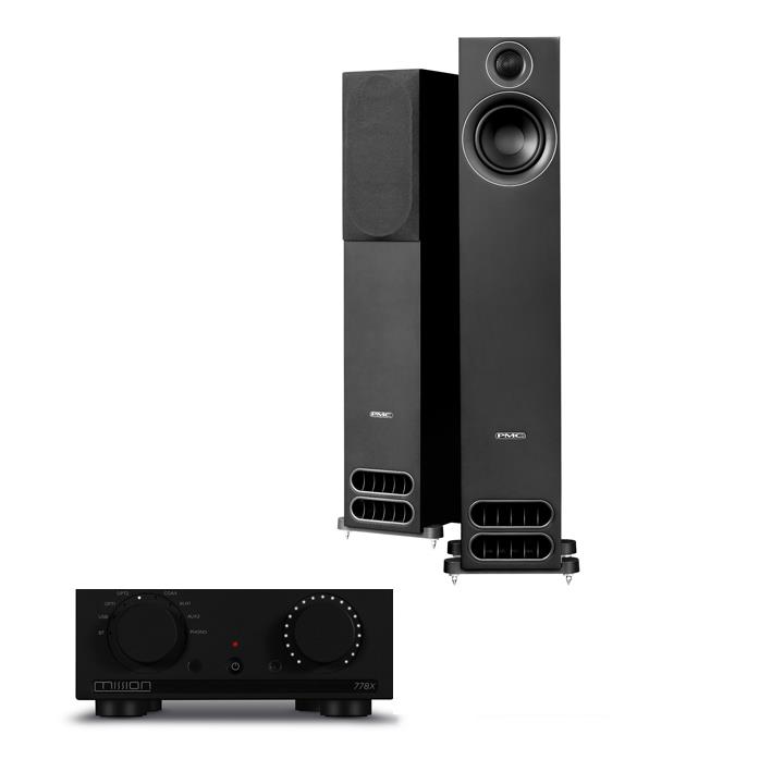 Mission 778X Amplifier<br>PMC prodigy5 Speakers