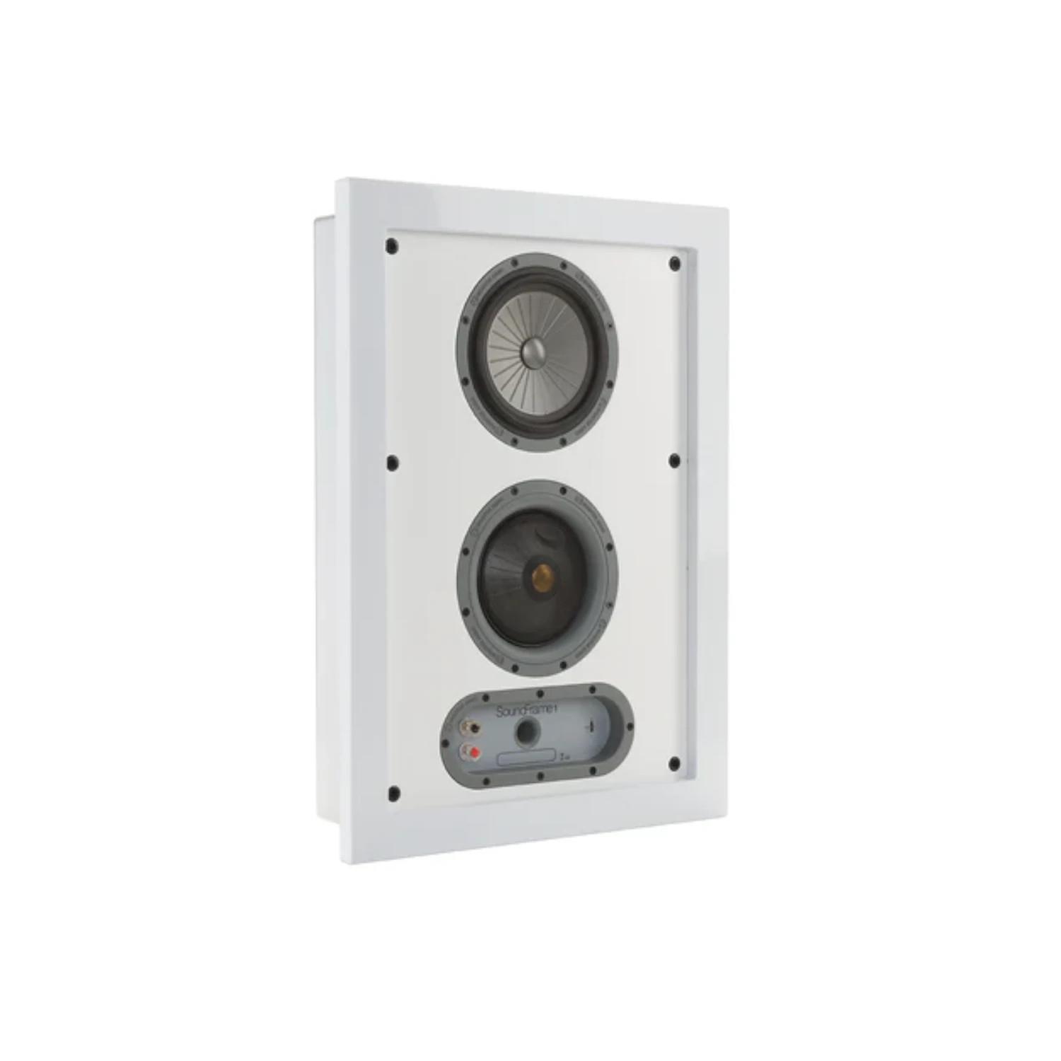 Monitor Audio SoundFrame 1 In-Wall (White) In-Wall Speaker (Single)