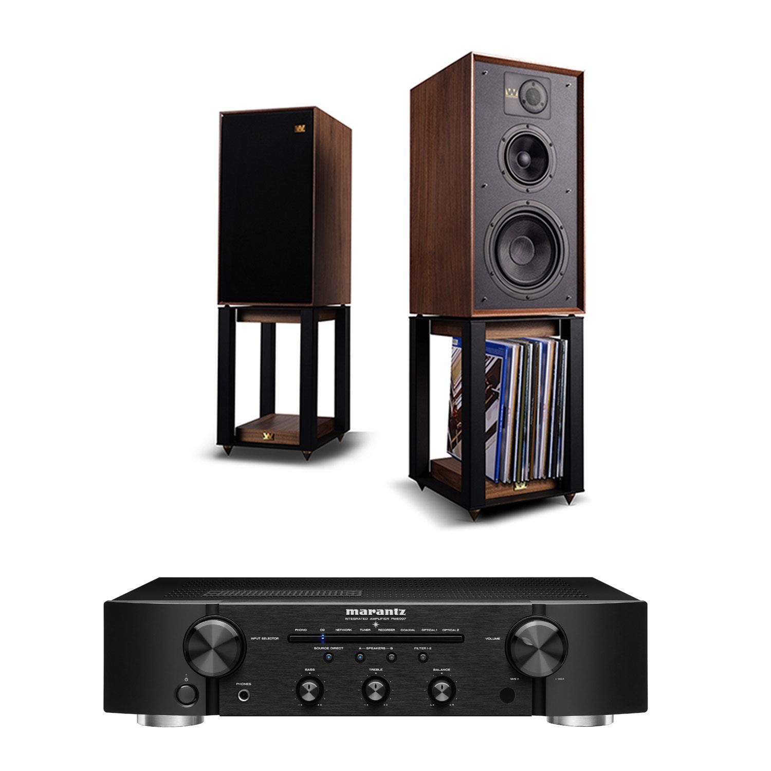 Marantz PM6007 Amplifier <br>Wharfedale LINTON Speakers (inc Stands)