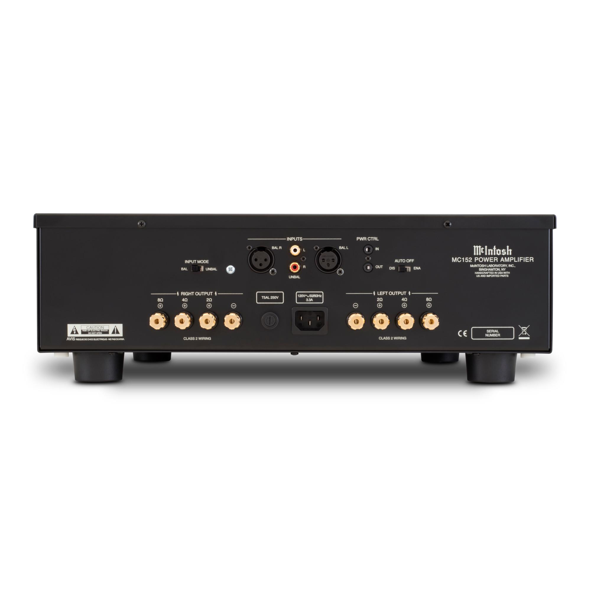 McIntosh MC152 Power Amplifier