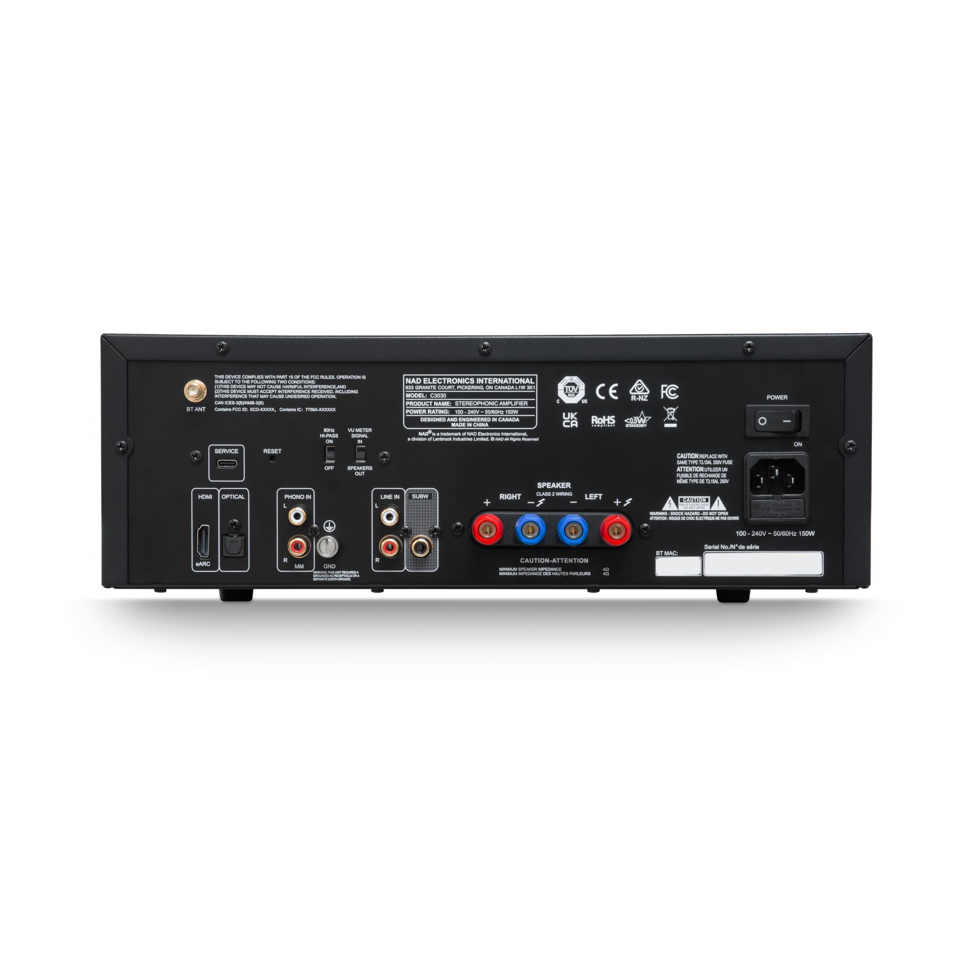 NAD C 3030<br>Integrated Amplifier