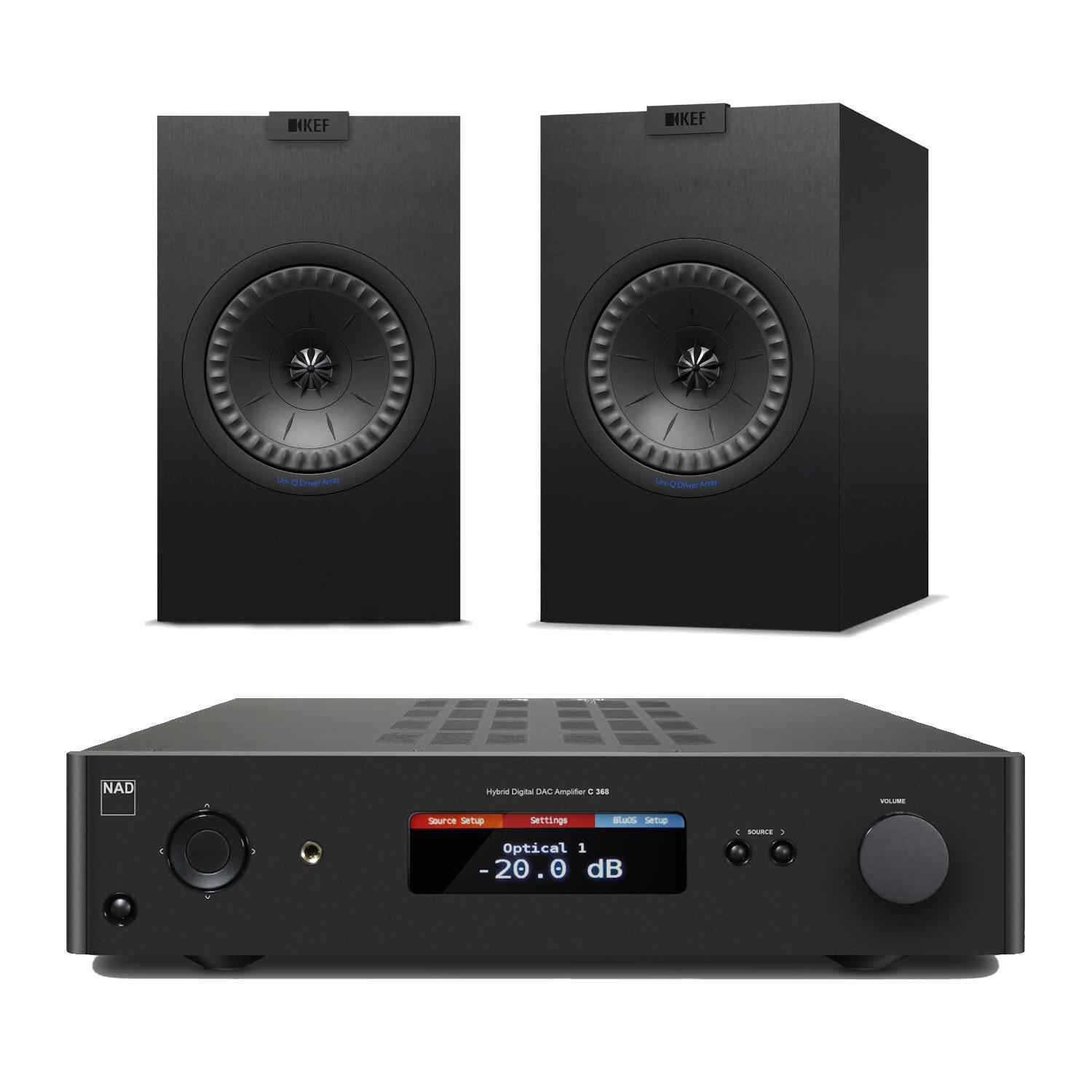 Sevenoaks Sound and Vision - NAD C 368 Integrated Amplifier KEF Q150 ...