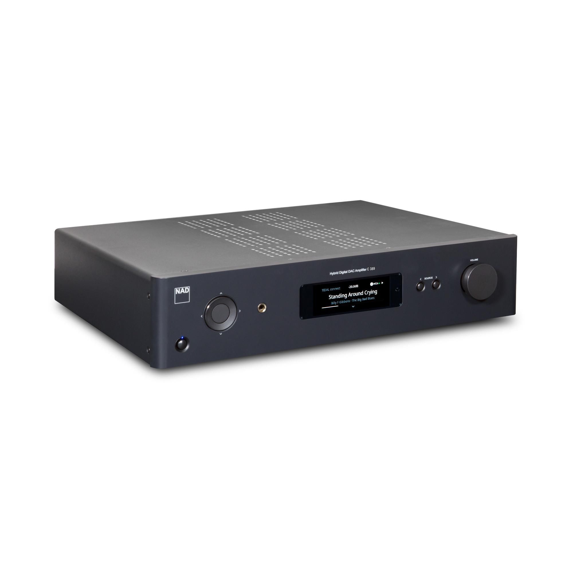 NAD C 389 Integrated Amplifier<br>NAD MDC2 BluOS-D Module 