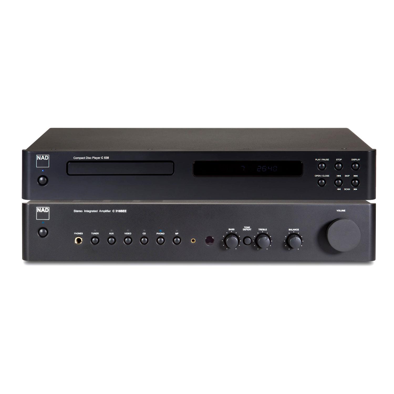 Sevenoaks Sound and Vision - NAD C 538 CD Player C 316BEE V2 Integrated ...