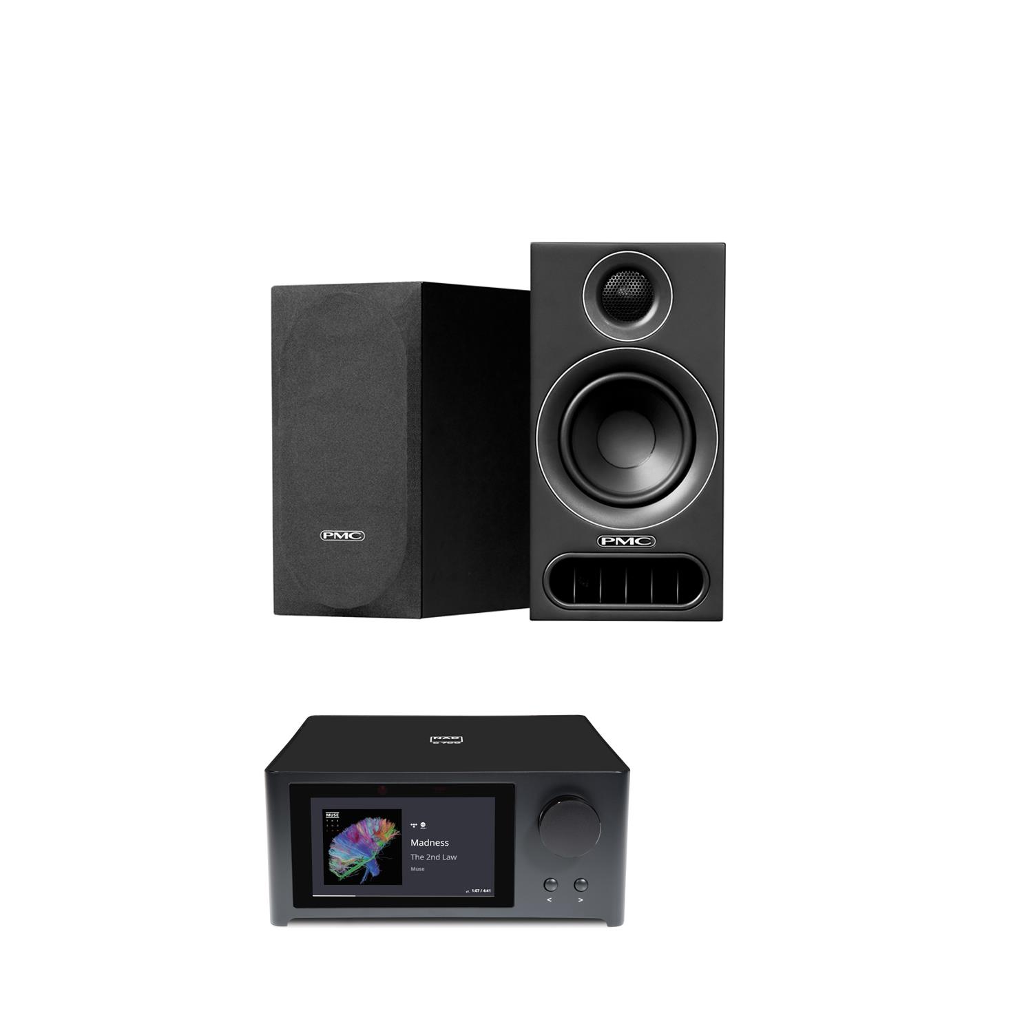NAD C 700 V2 Streaming System<br>PMC prodigy1 Speakers