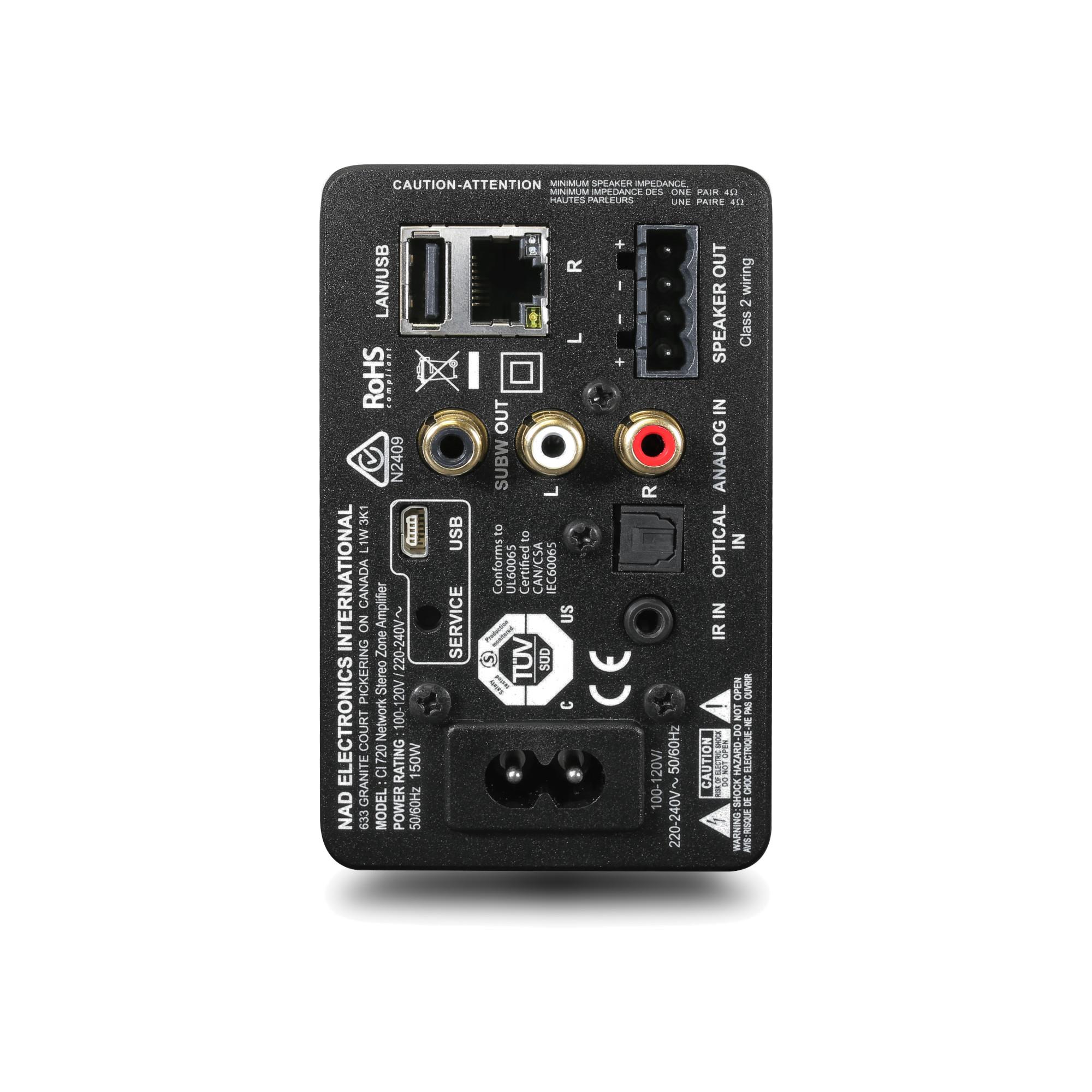 NAD CI 720 V2<br> Stereo Single Zone Amplifier