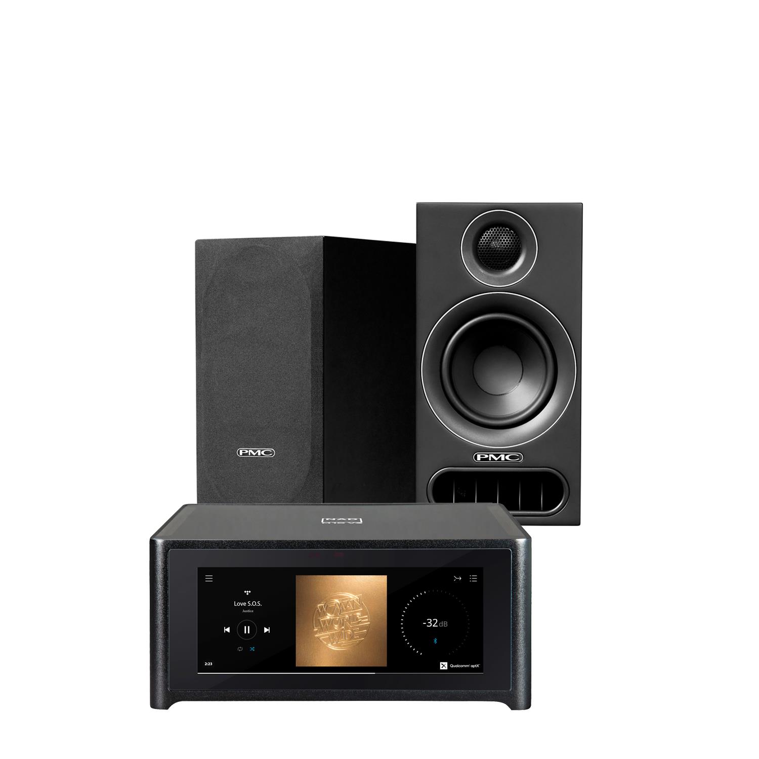NAD M10 V3 Streaming System<br>PMC prodigy1 Speakers