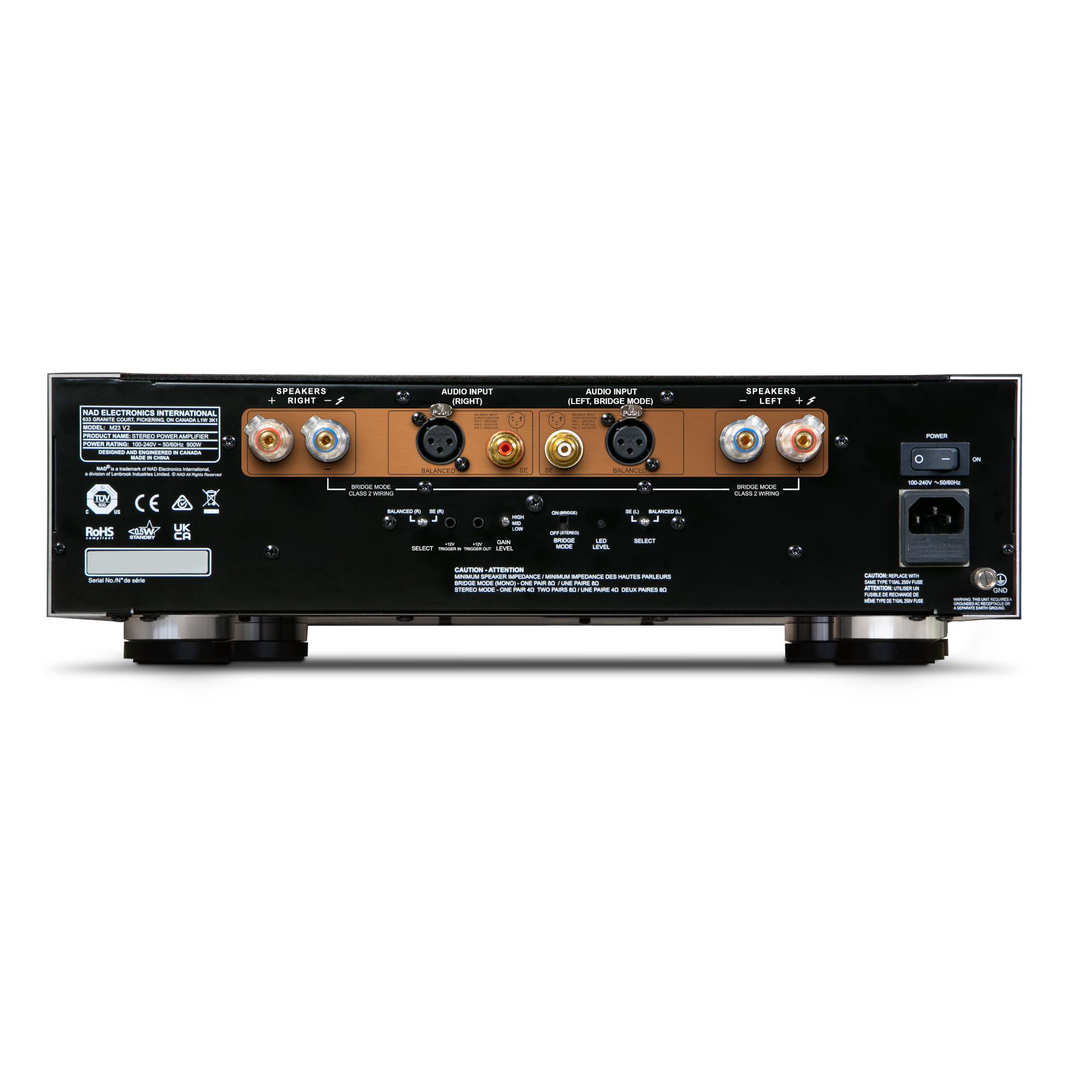NAD M23 V2<br>Power Amplifier