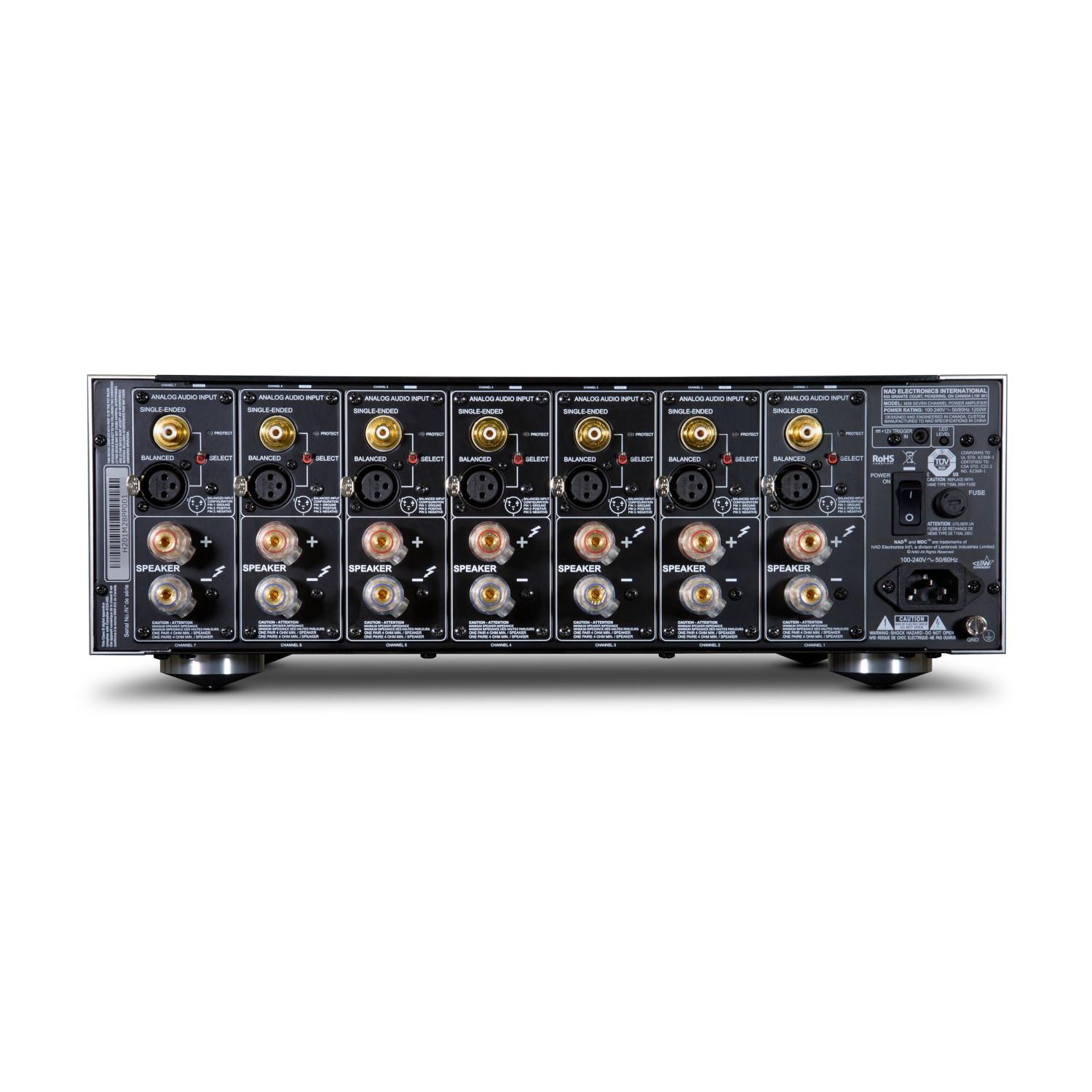 NAD M28<br>7 Channel Poweramp 