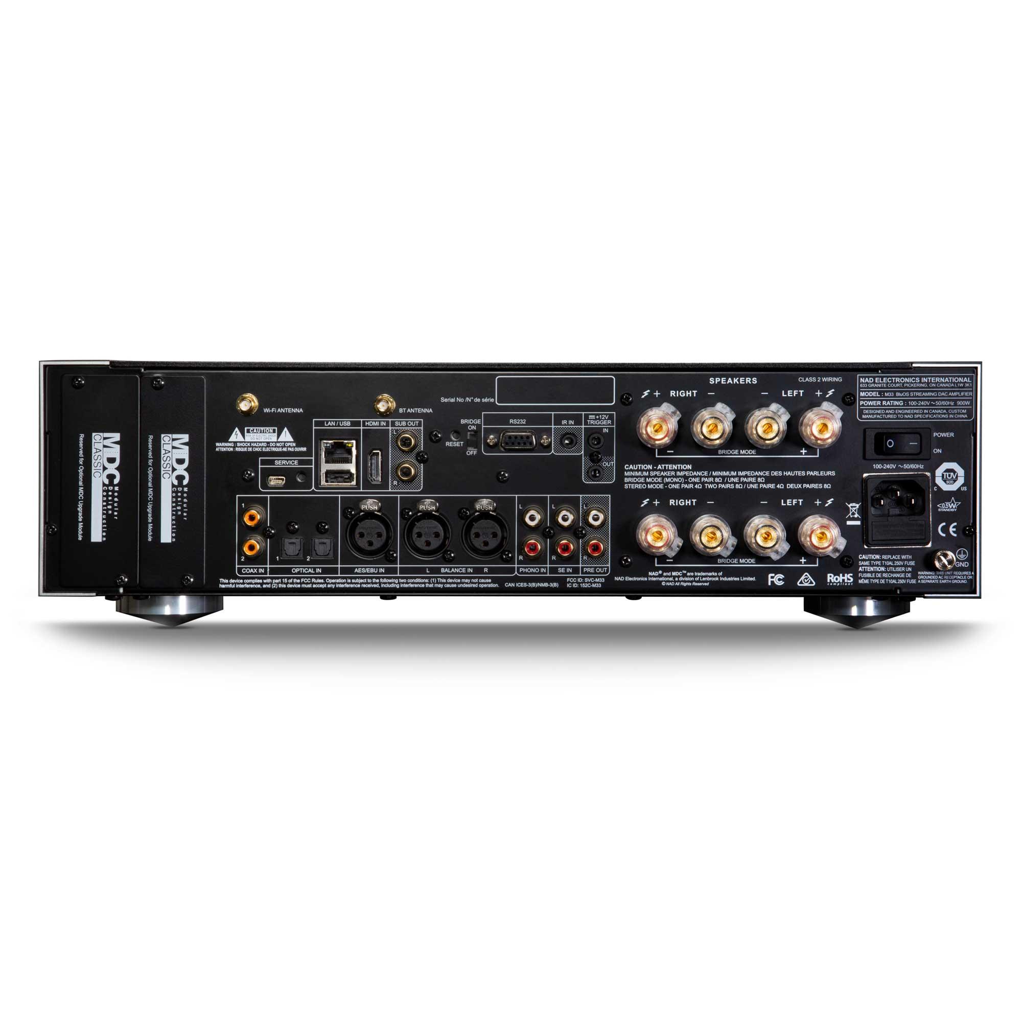 NAD M33<br>BluOS Streaming Amplifier