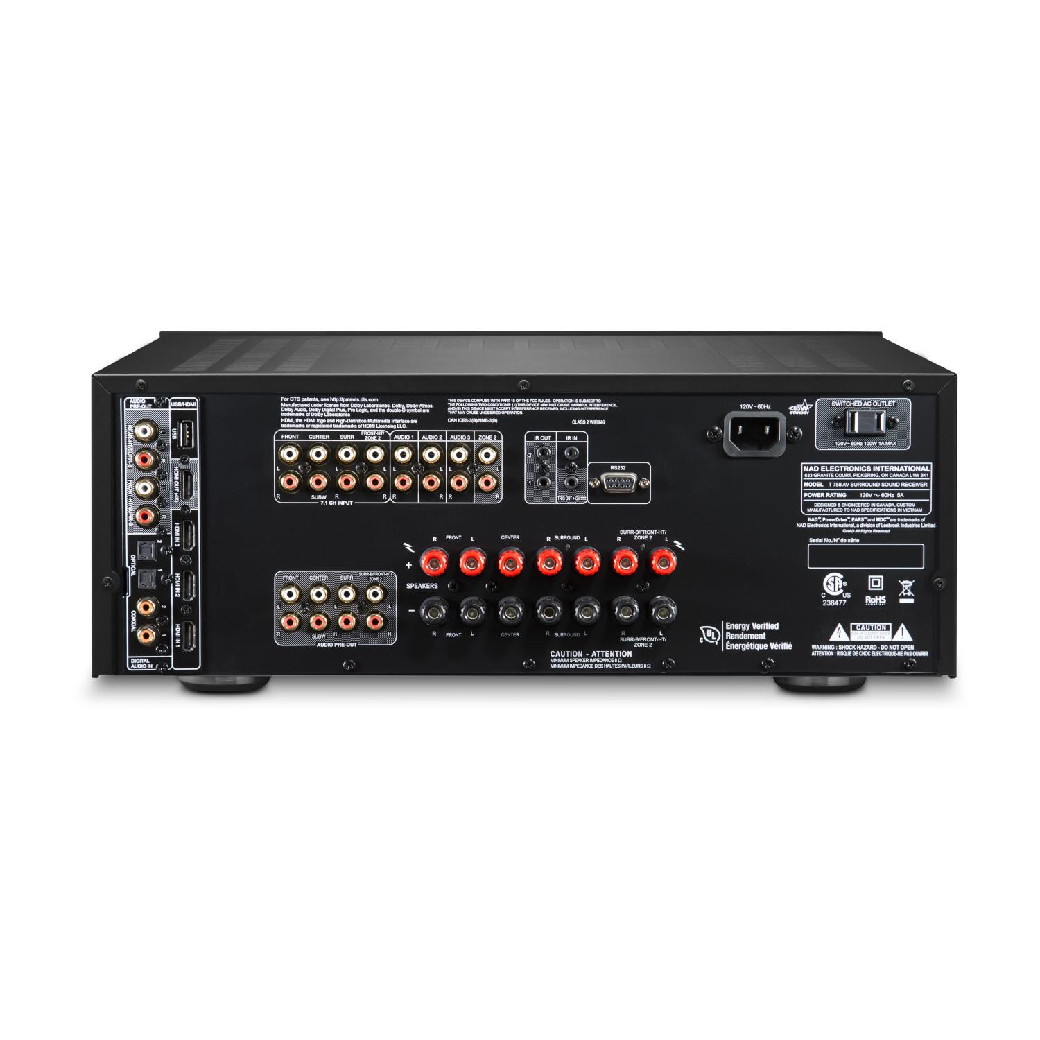NAD T 758 V3i<br>AV Receiver
