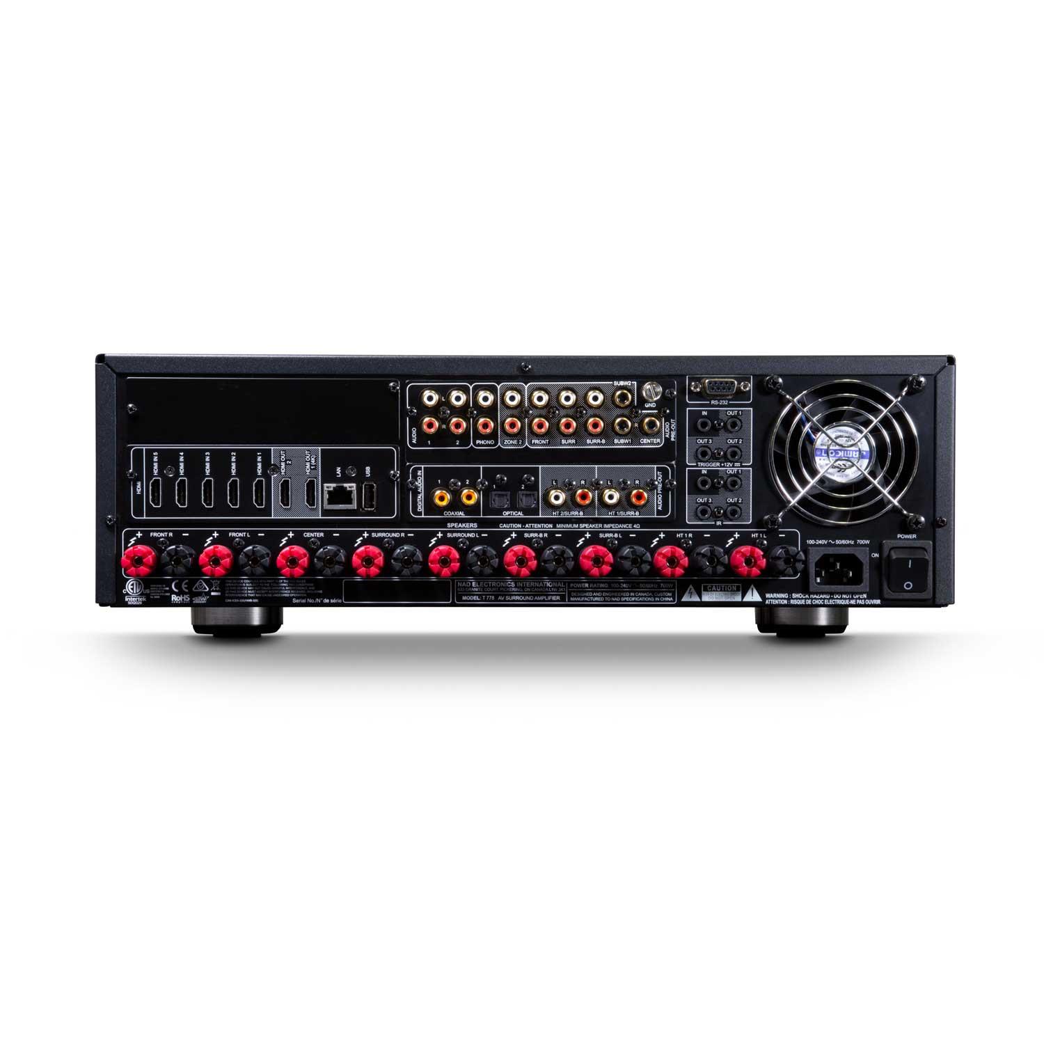 NAD T 778<br>AV Receiver