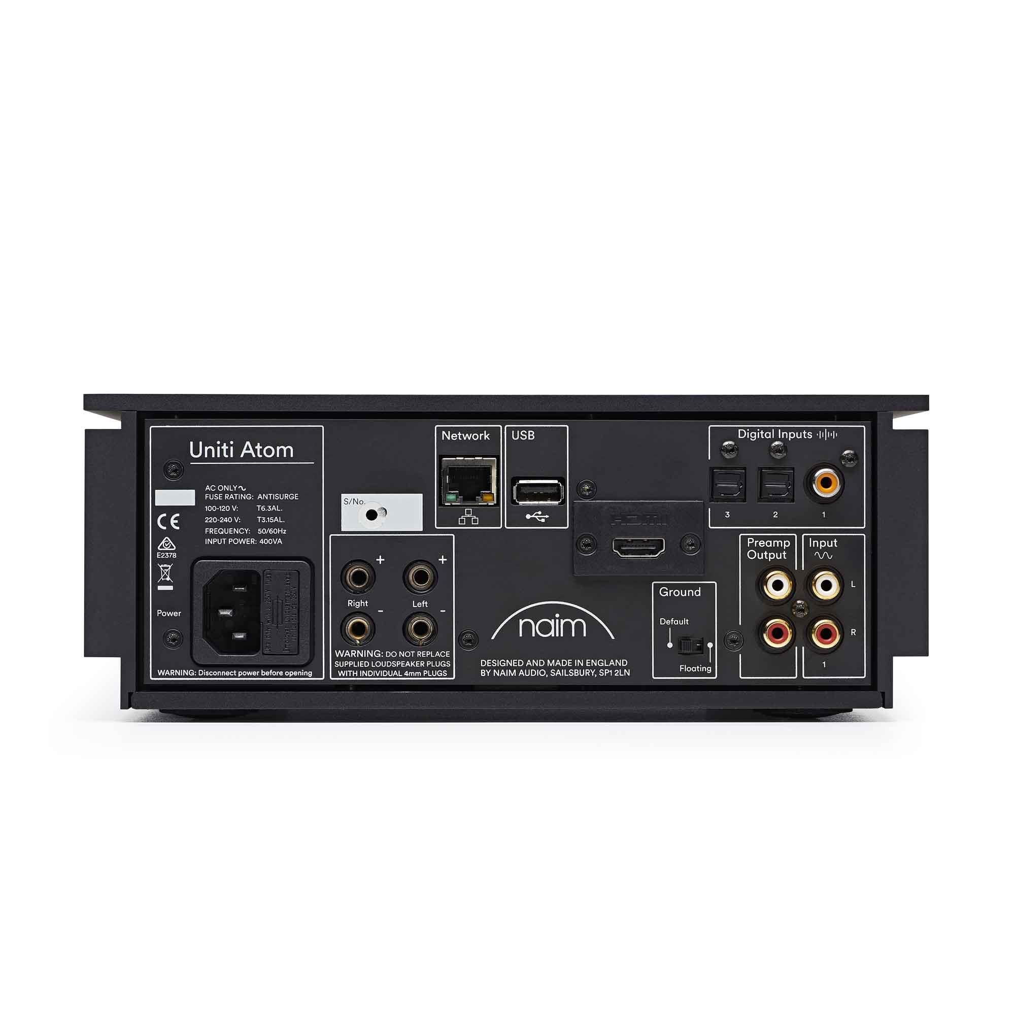 Naim Uniti Atom HDMI<br>Streaming System