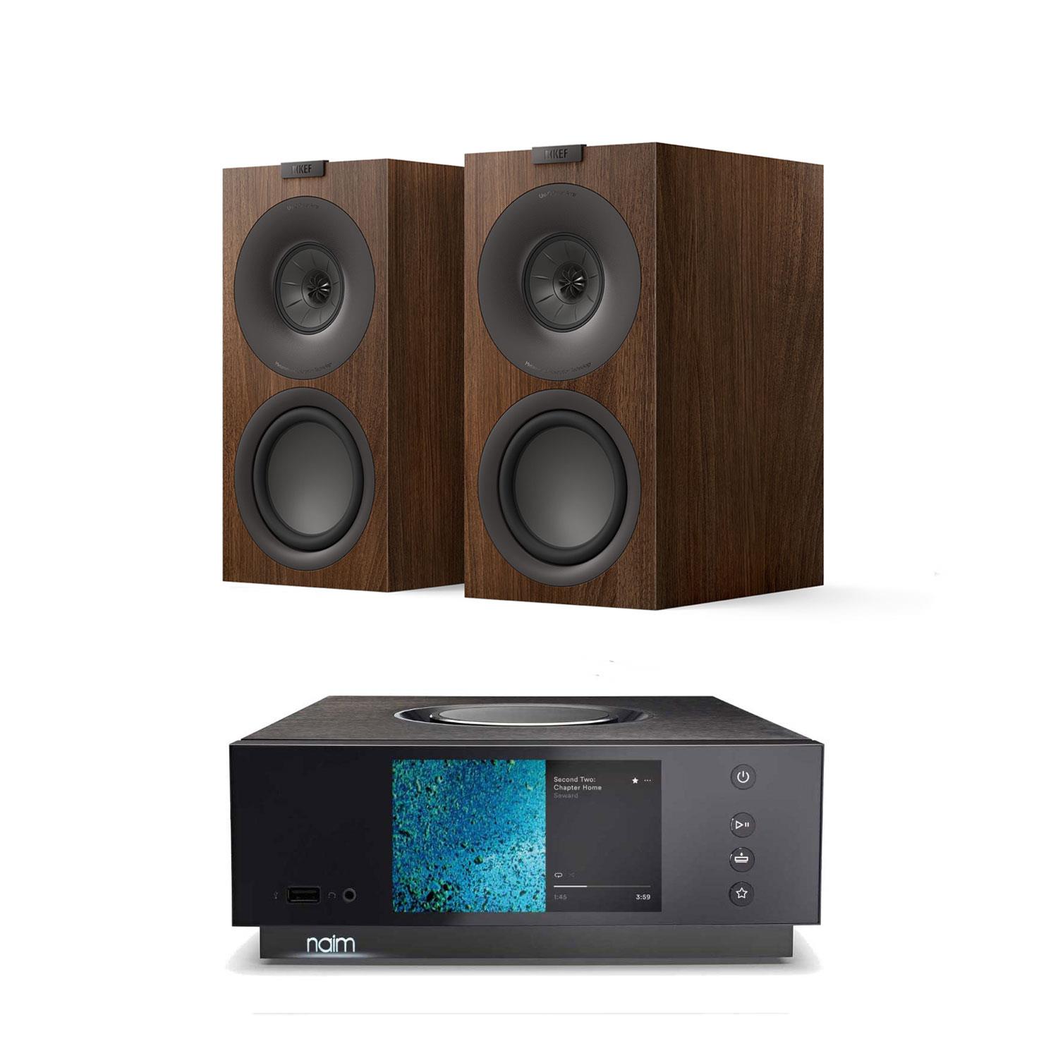 Naim Uniti Atom HDMI Streaming System <br> KEF Q Concerto Meta Speakers