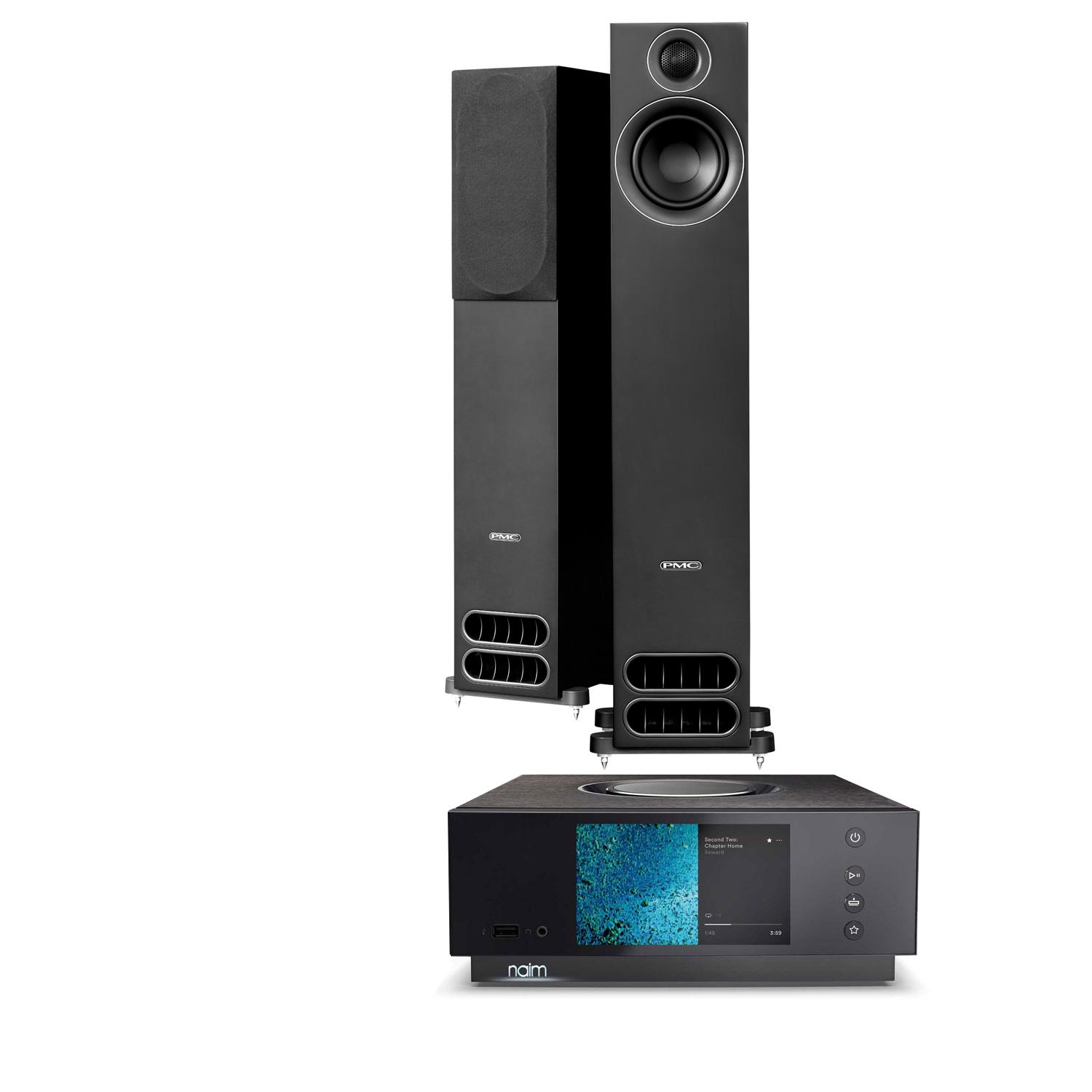 Naim Uniti Atom HDMI Streaming System <br>PMC prodigy5 Speakers
