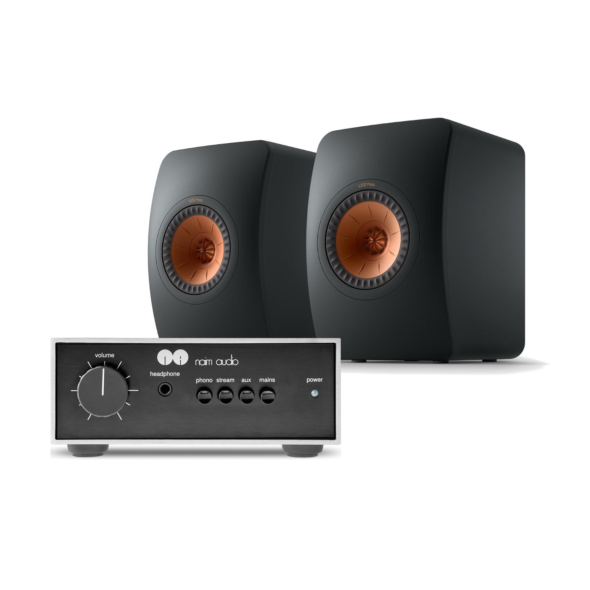 Sevenoaks Sound and Vision Naim NAIT 50 Amplifier KEF LS50 Meta Speakers