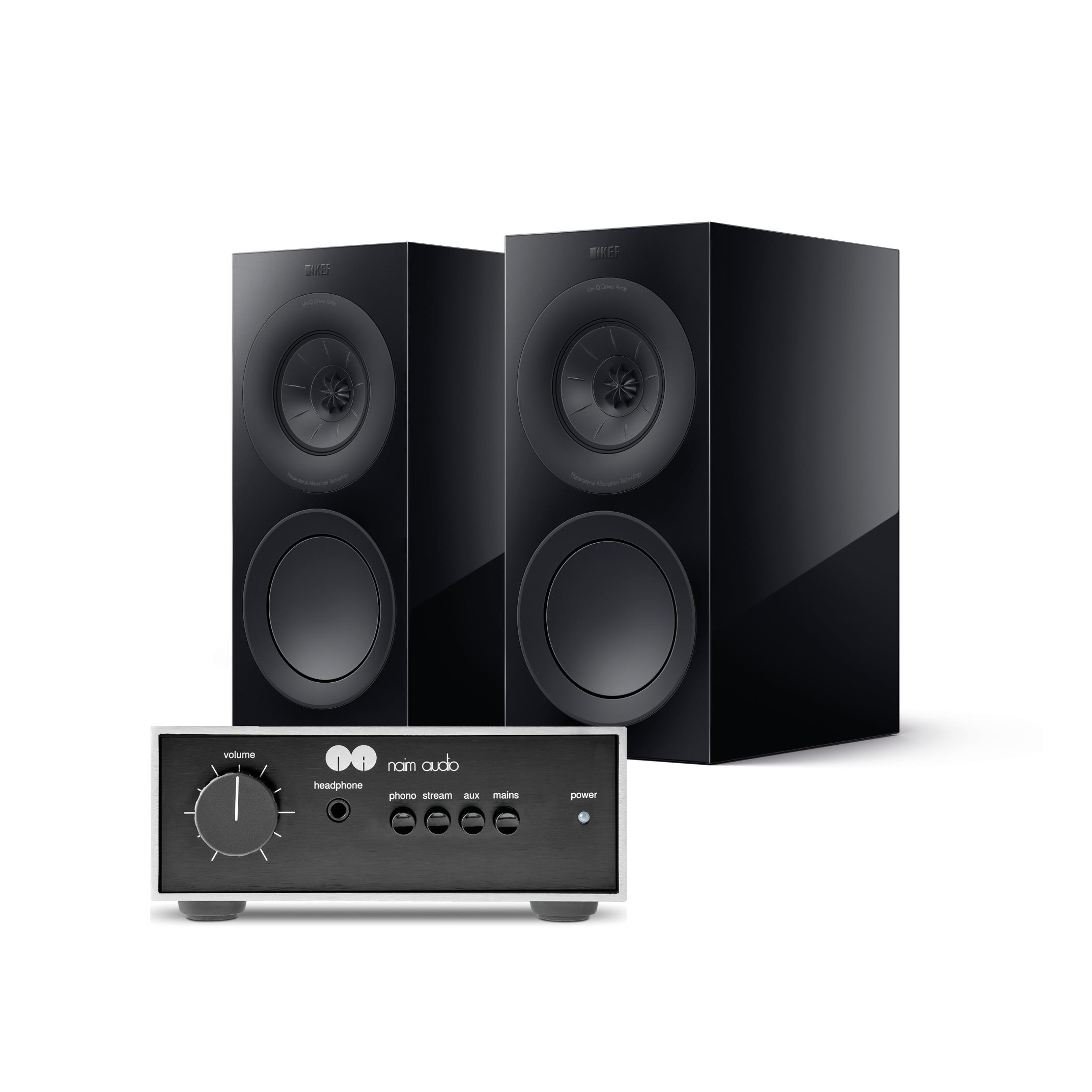 Sevenoaks Sound and Vision Naim NAIT 50 Amplifier KEF R3 Meta Speakers