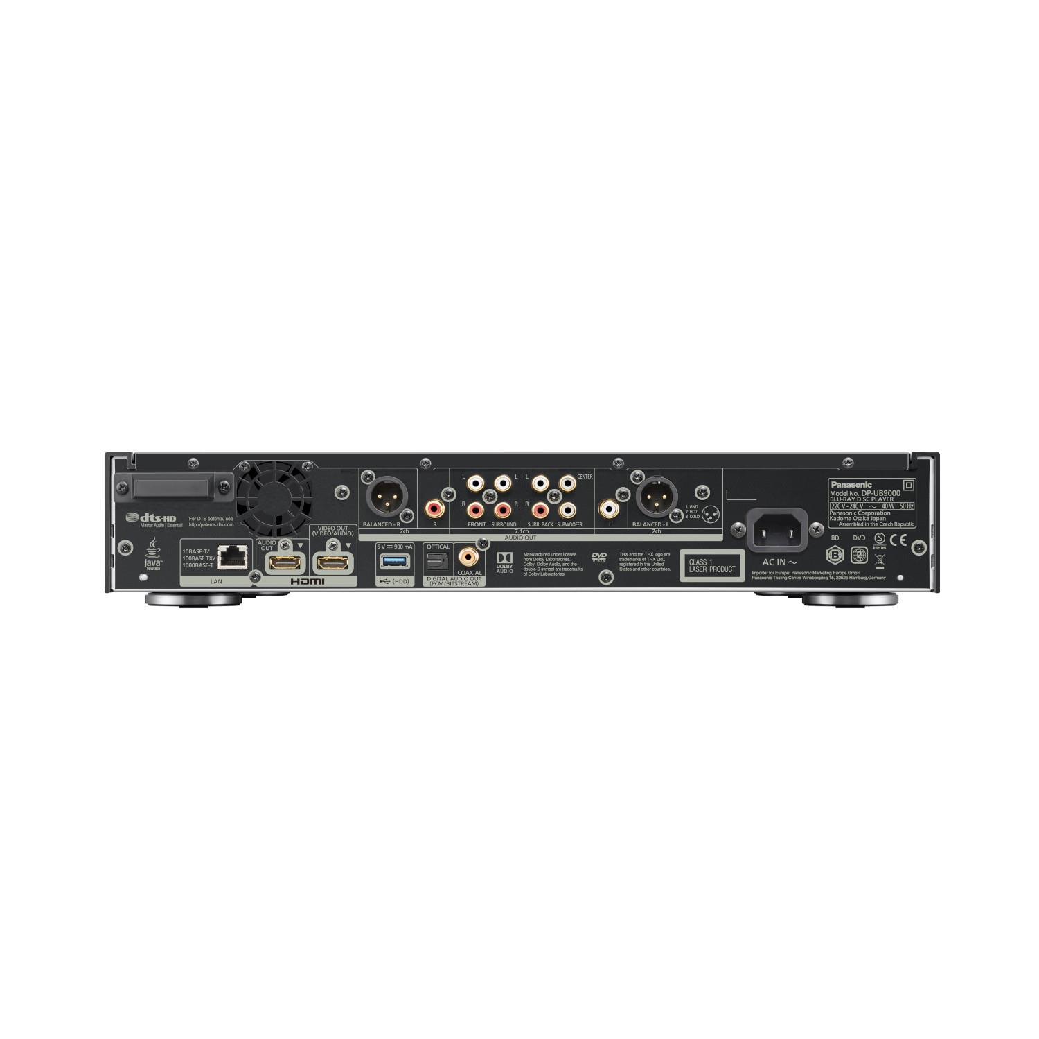 Panasonic DP-UB9000EB1<br>4K UHD Blu-ray Player