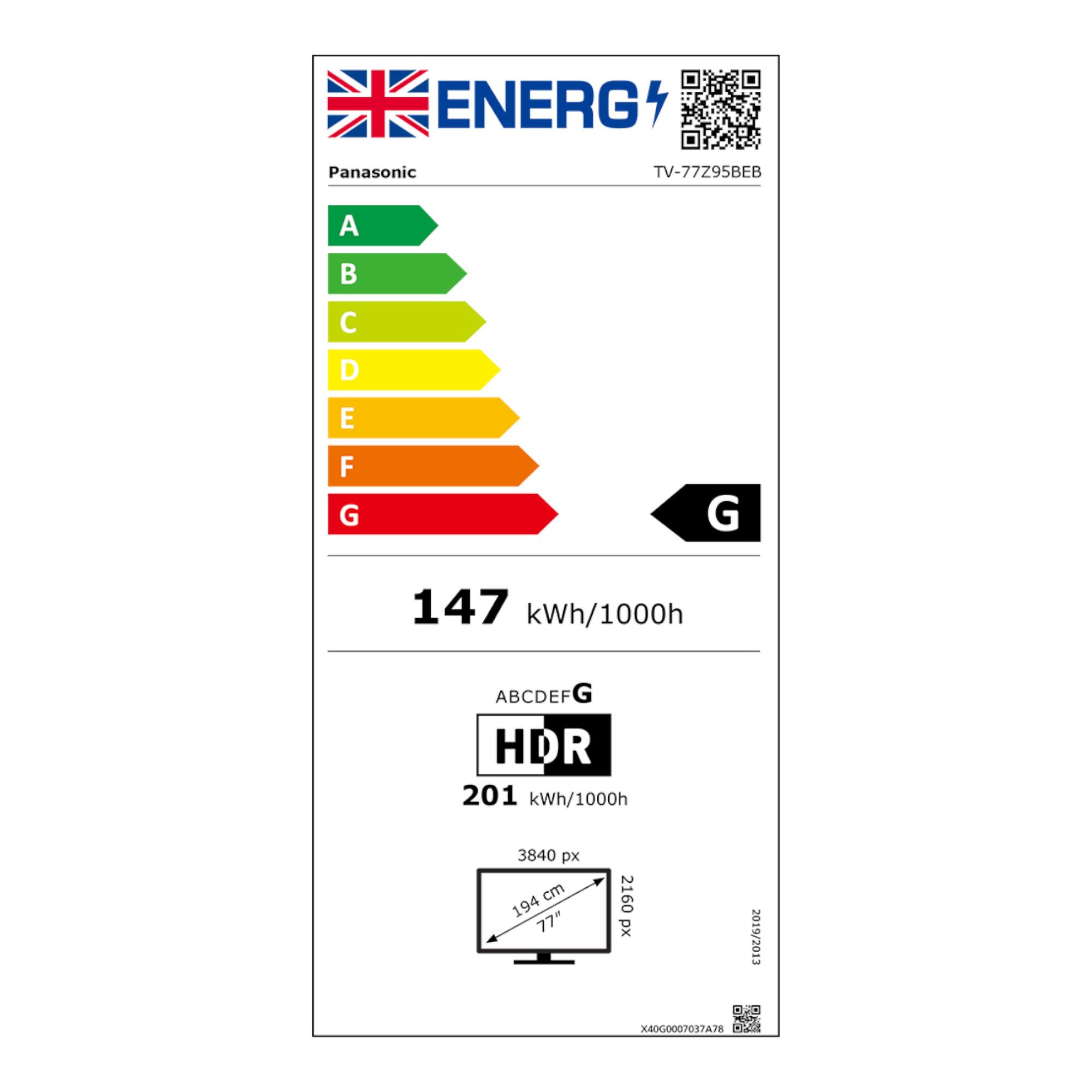 Panasonic TV-77Z95BEBA 77" 4K UHD OLED TV