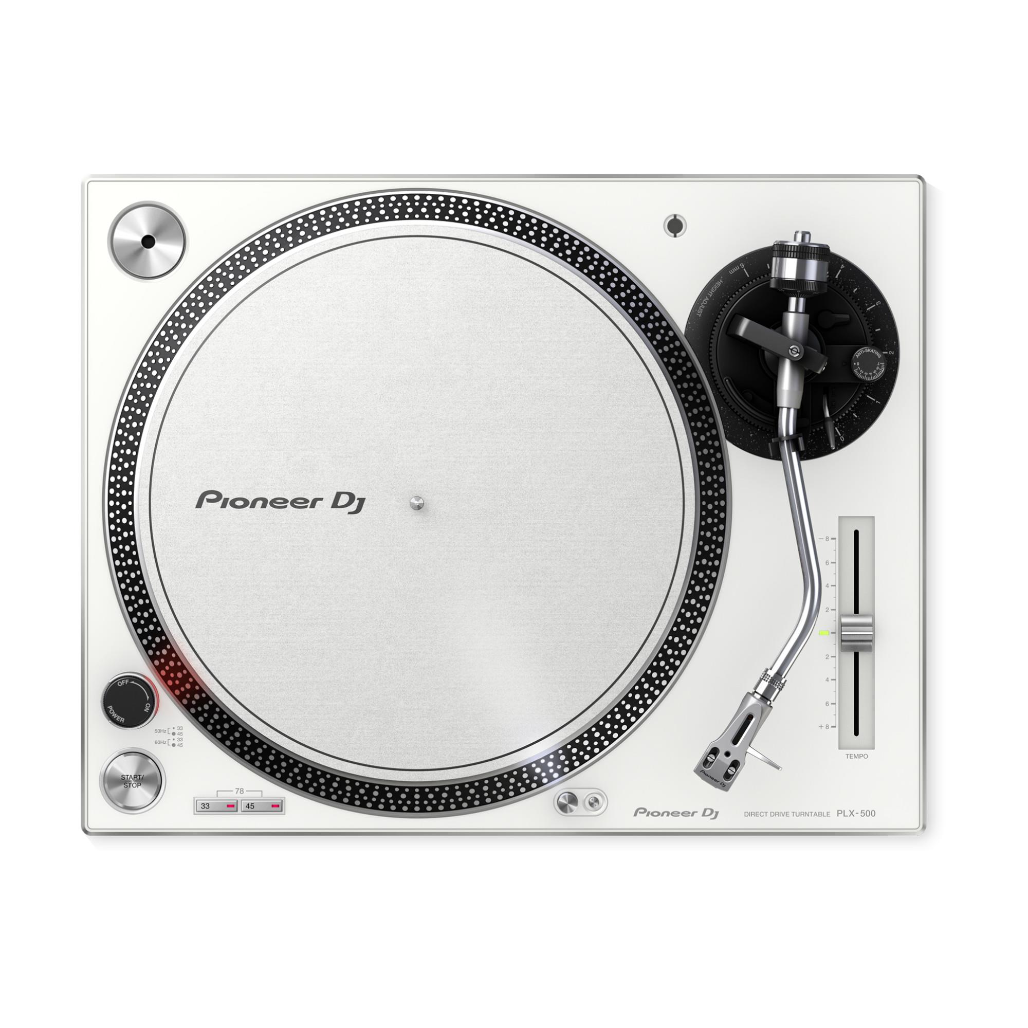 Pioneer DJ PLX-500 (White) Turntable