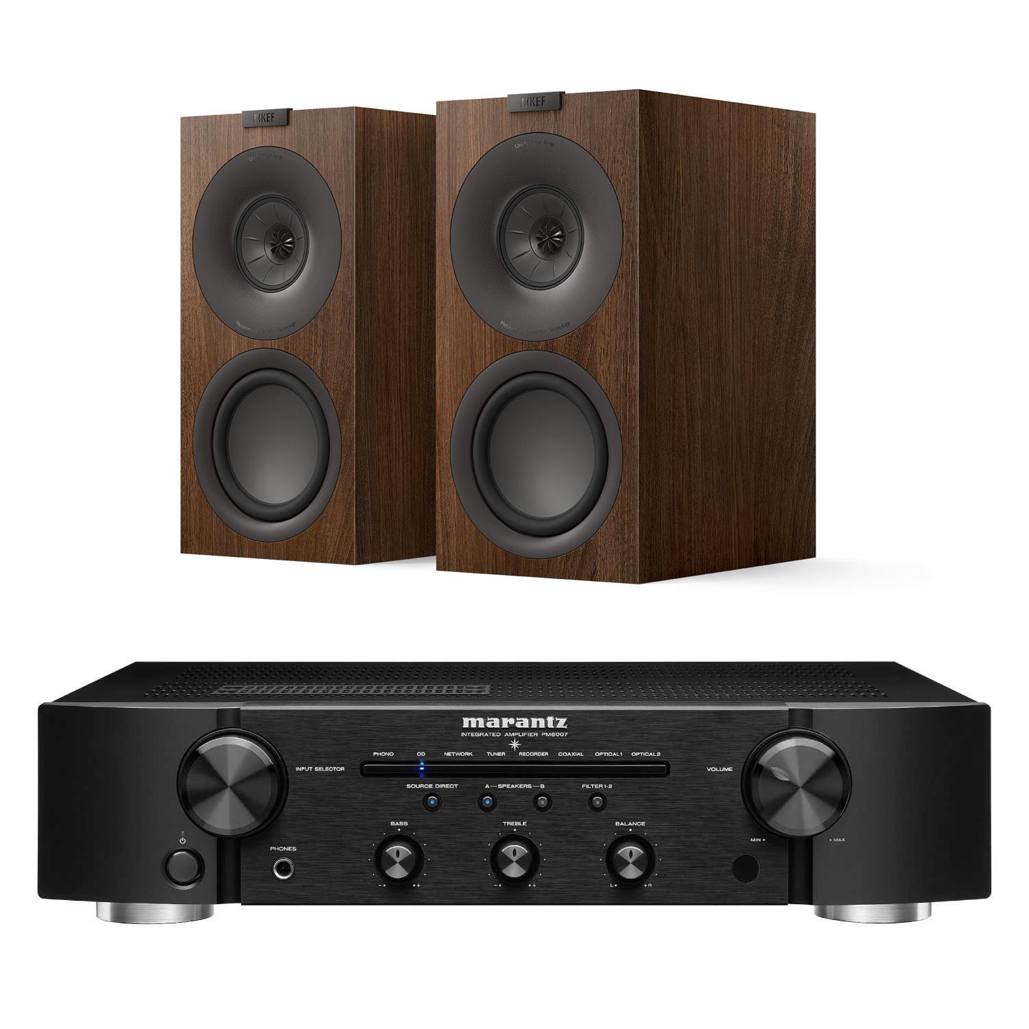 Marantz PM6007 Amplifier<br>KEF Q Concerto Meta Speakers