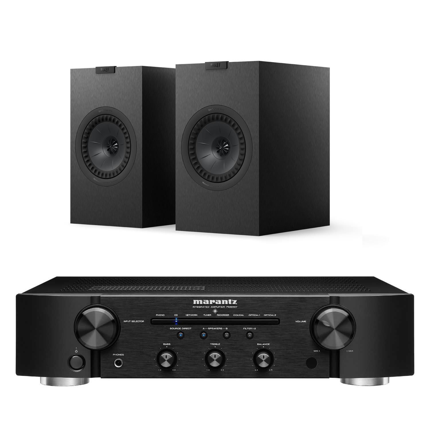 Marantz PM6007 Amplifier<br>KEF Q3 Meta Speakers