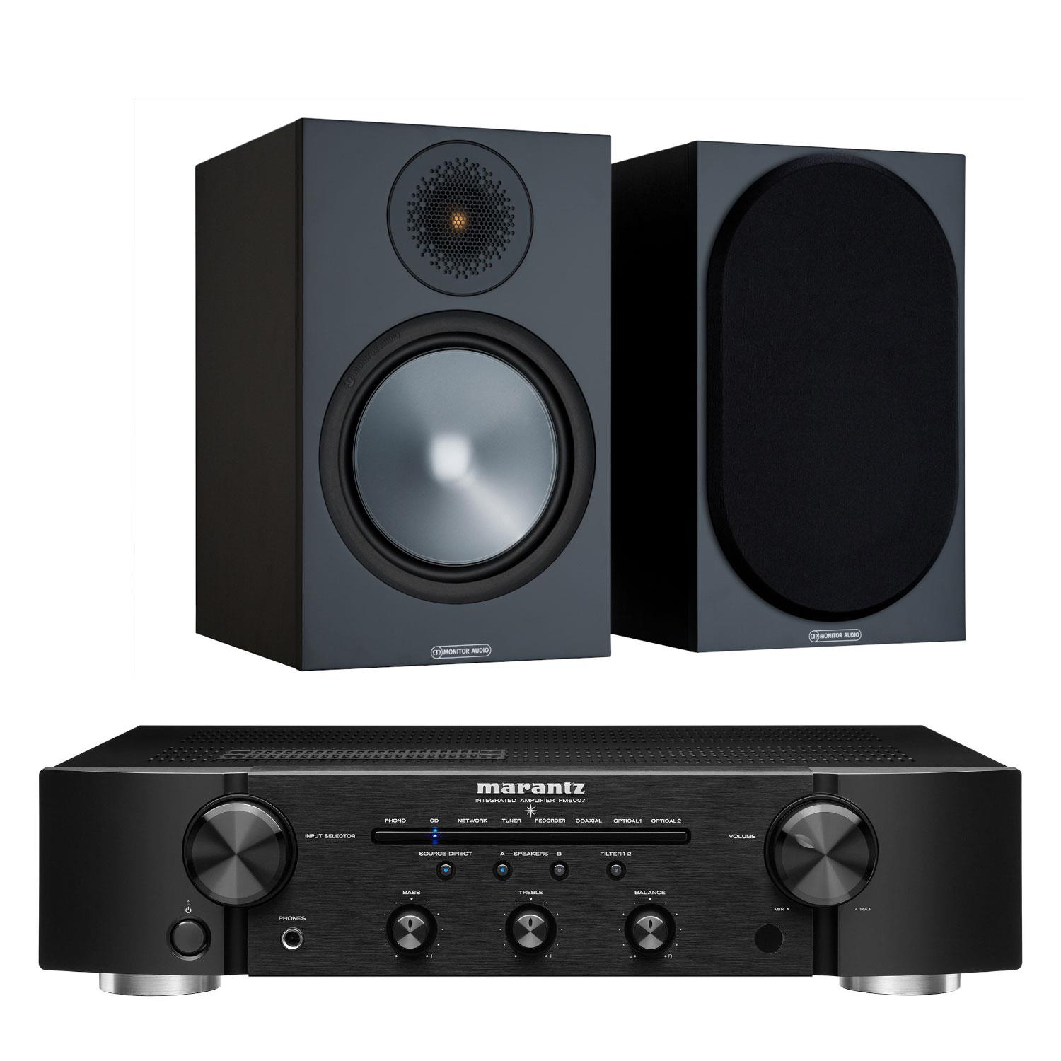 Sevenoaks Sound and Vision - Marantz PM6007 Monitor Audio Bronze 100 ...