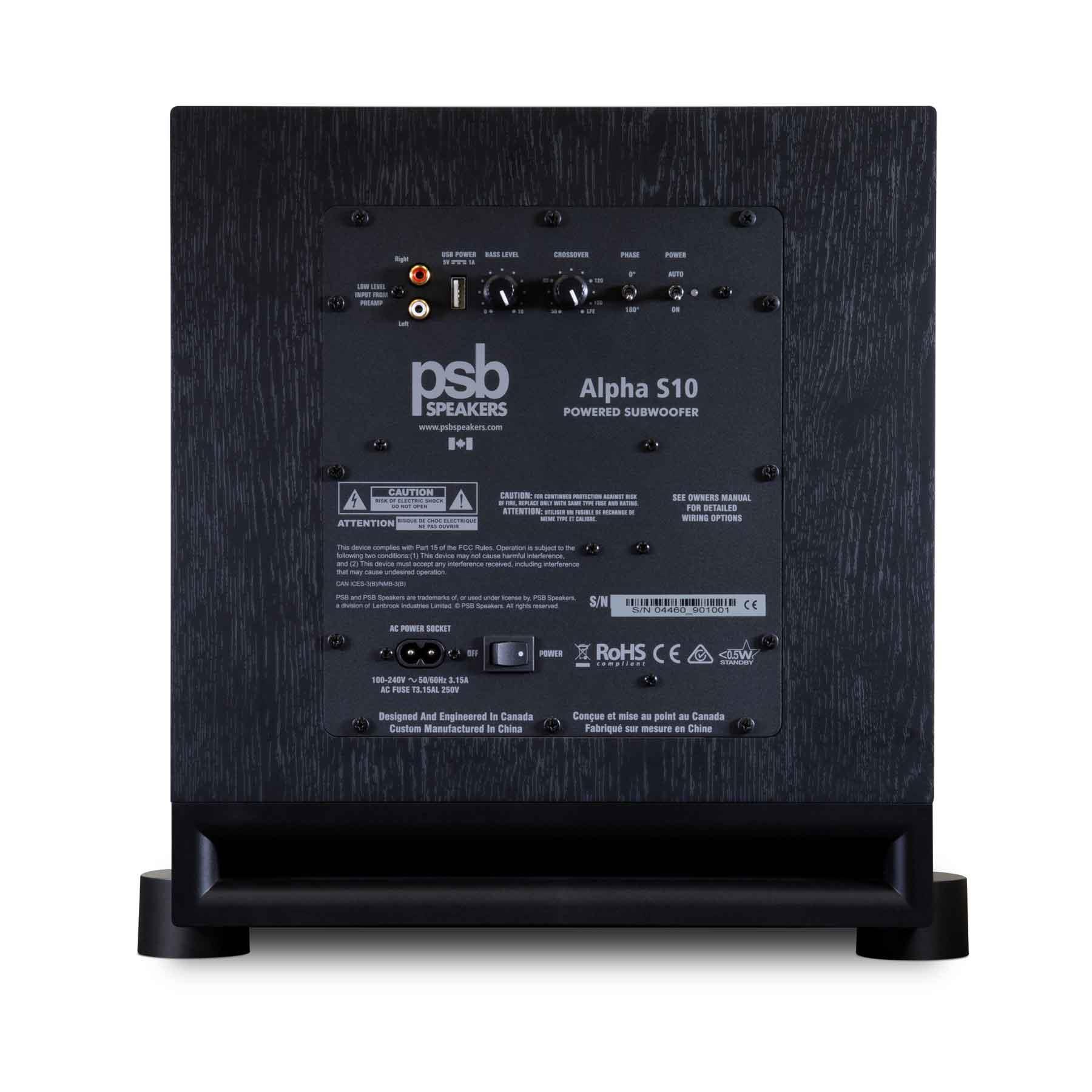 PSB Alpha S10 <br> Subwoofer 