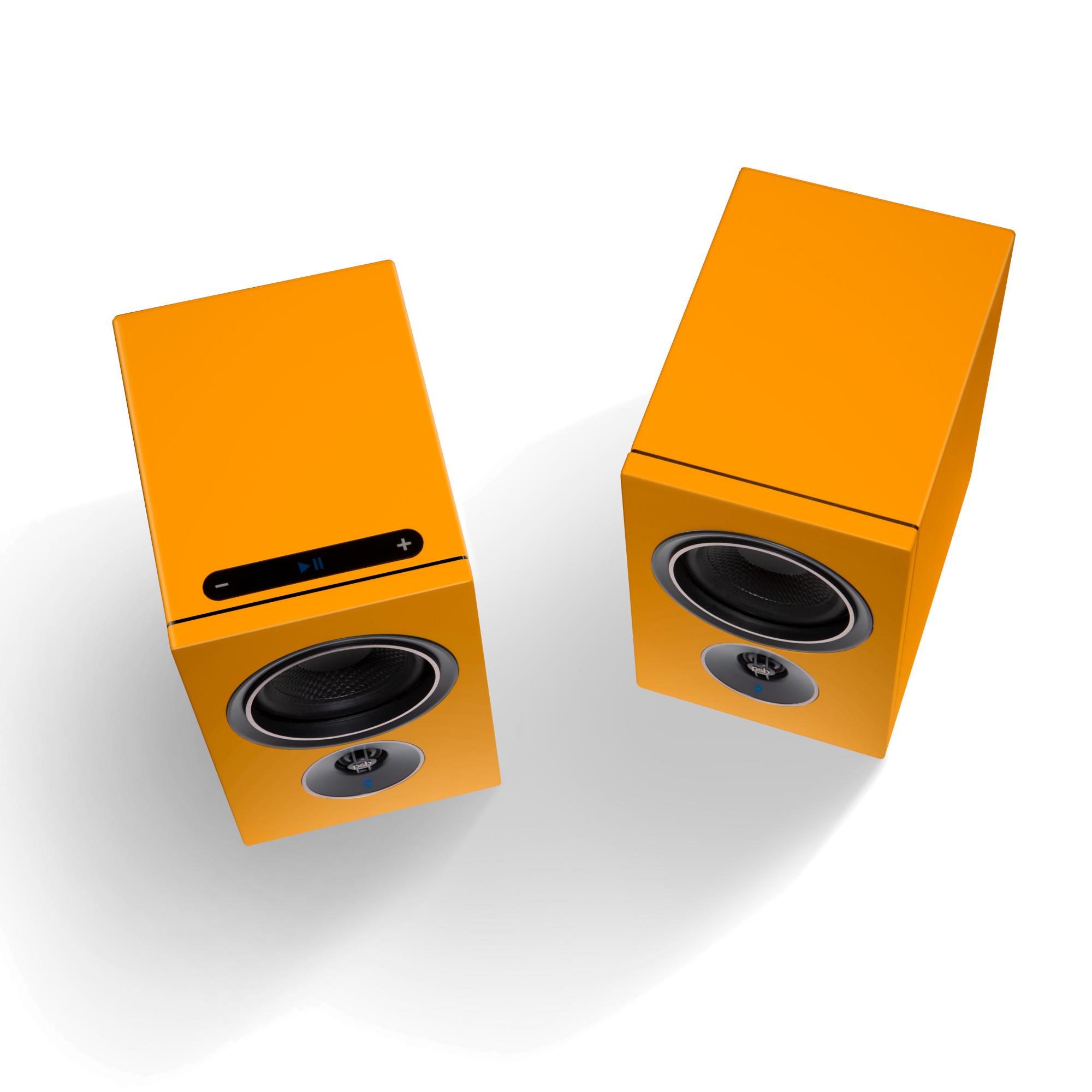 PSB Alpha iQ (Dutch Orange)<br>Wireless Speakers With BluOS