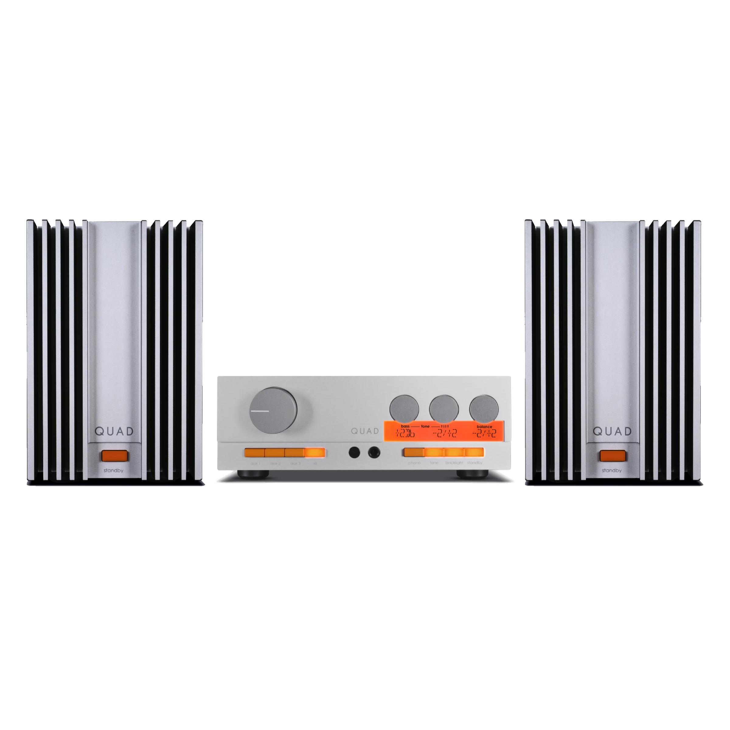 QUAD 33 Pre Amplifier<br>Pair of QUAD 303 Power Amplifiers