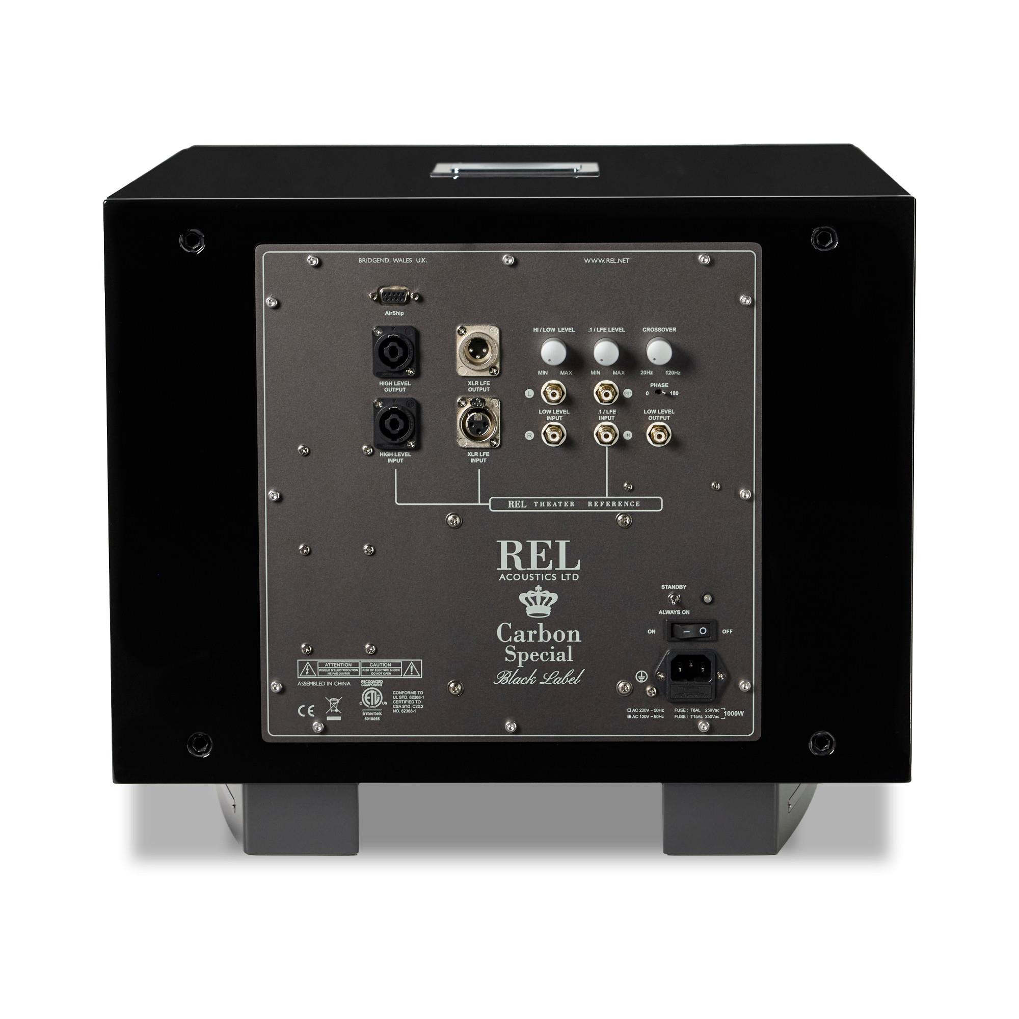 REL Acoustics Carbon Special Black Label Subwoofer
