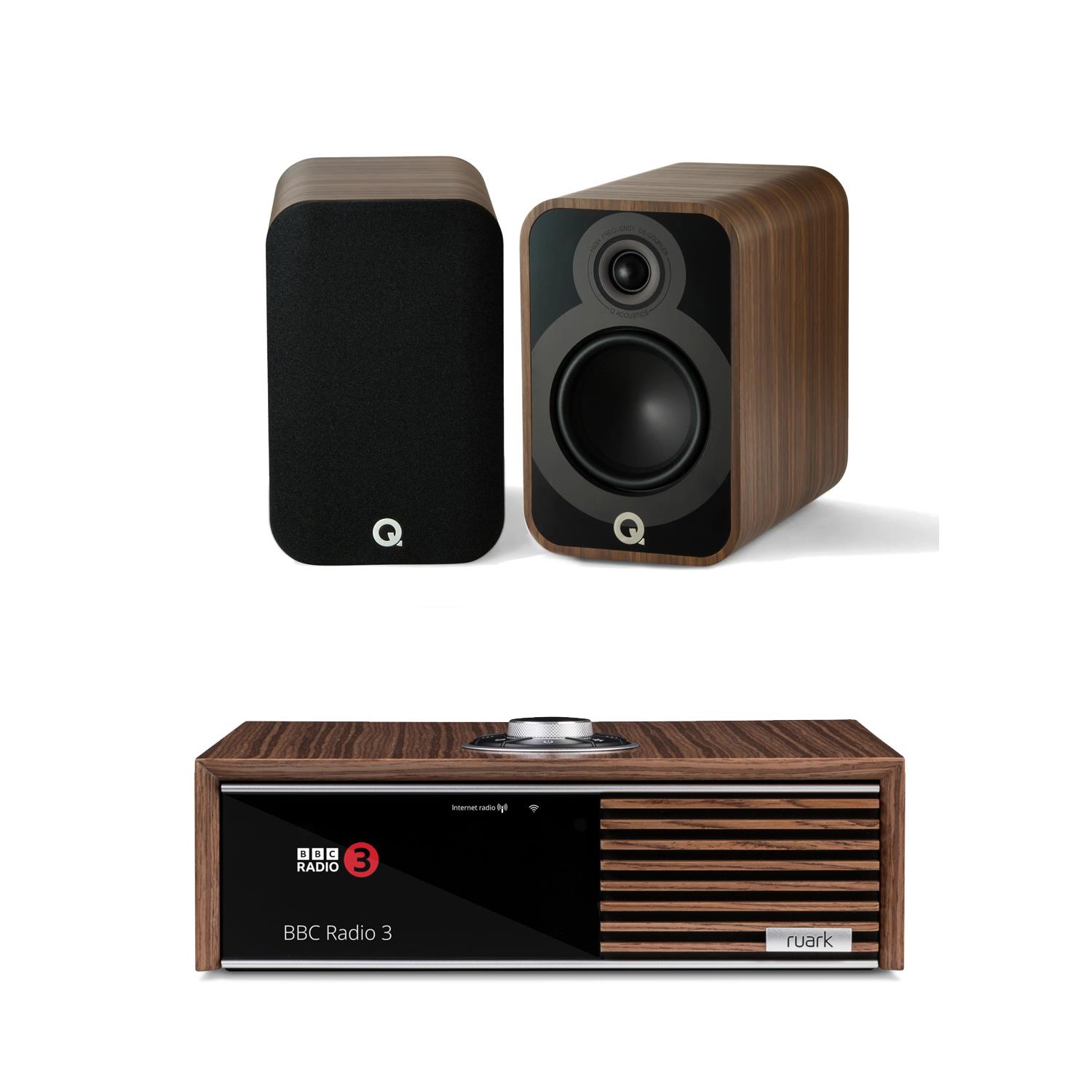 Ruark Audio R610 Streaming System<br>Q Acoustics 5020 Speakers