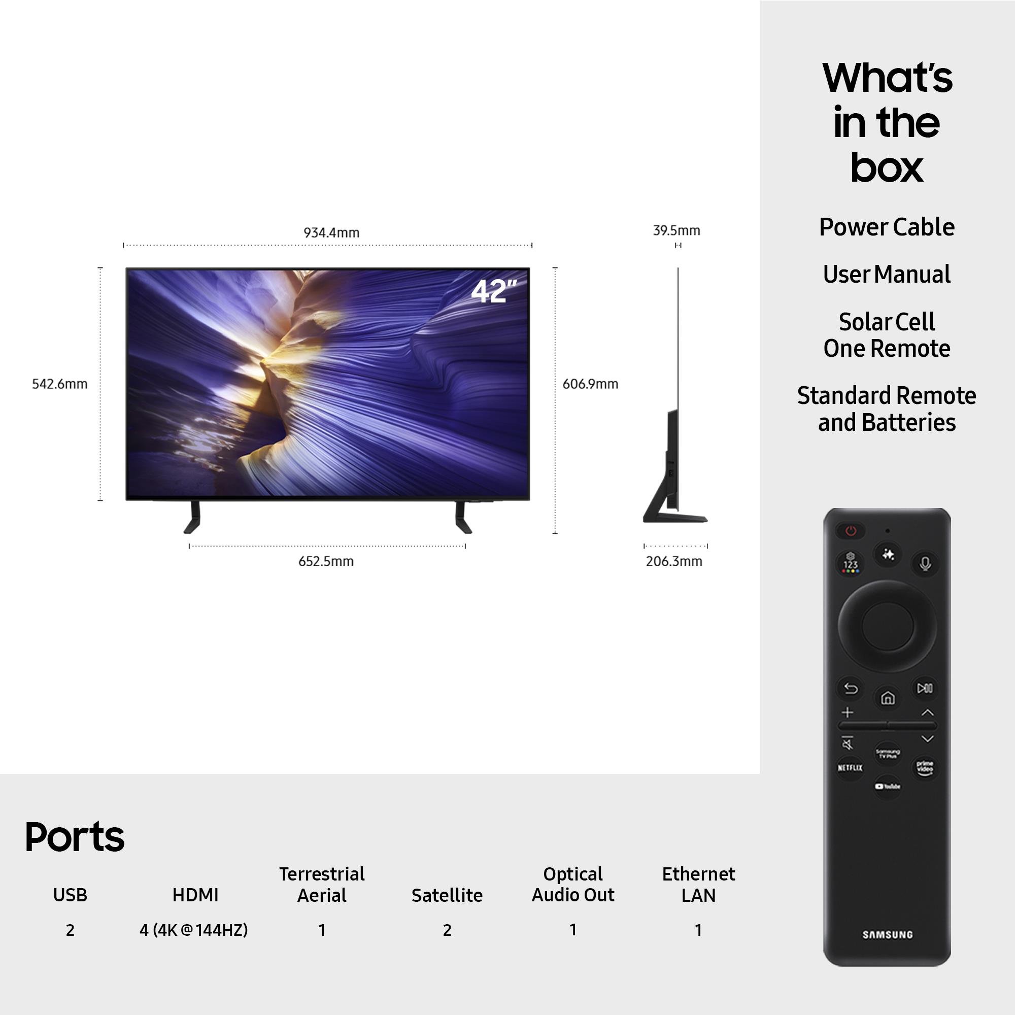 Samsung QE42S90F<br>42" 4K UHD OLED TV