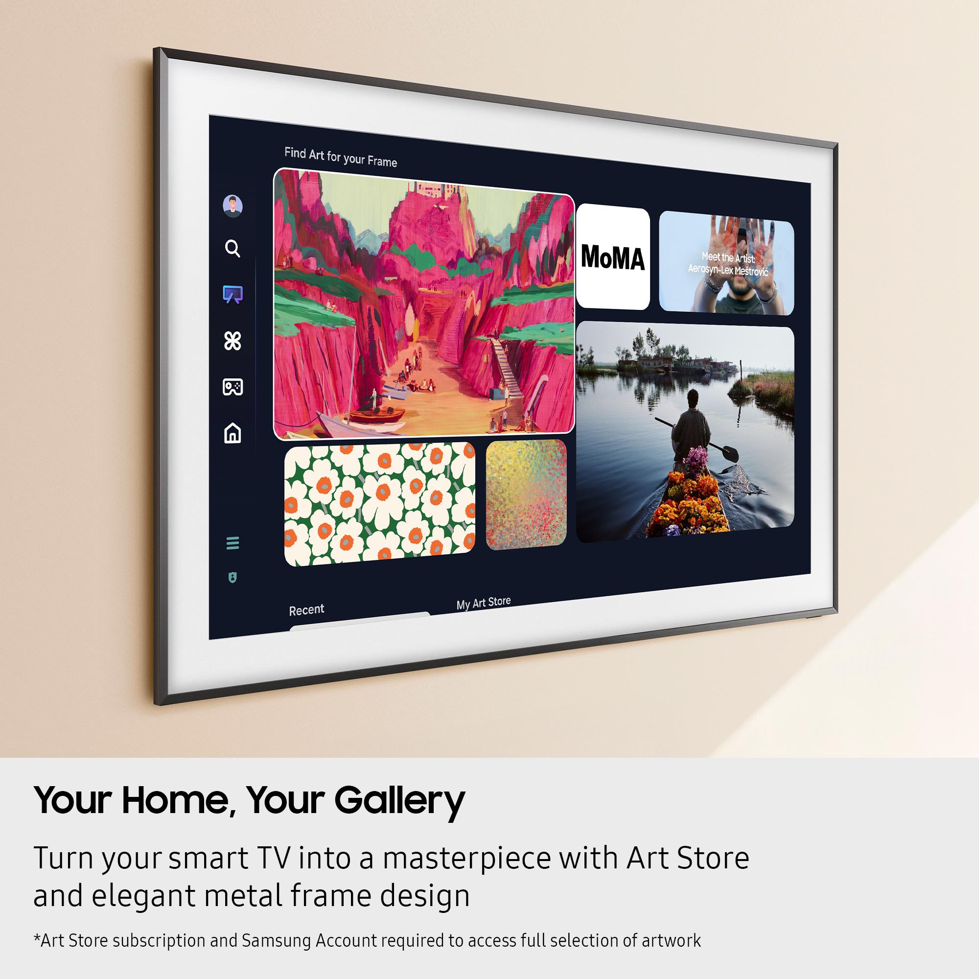 Samsung The Frame QE50LS03FA<br>50" 4K UHD QLED TV